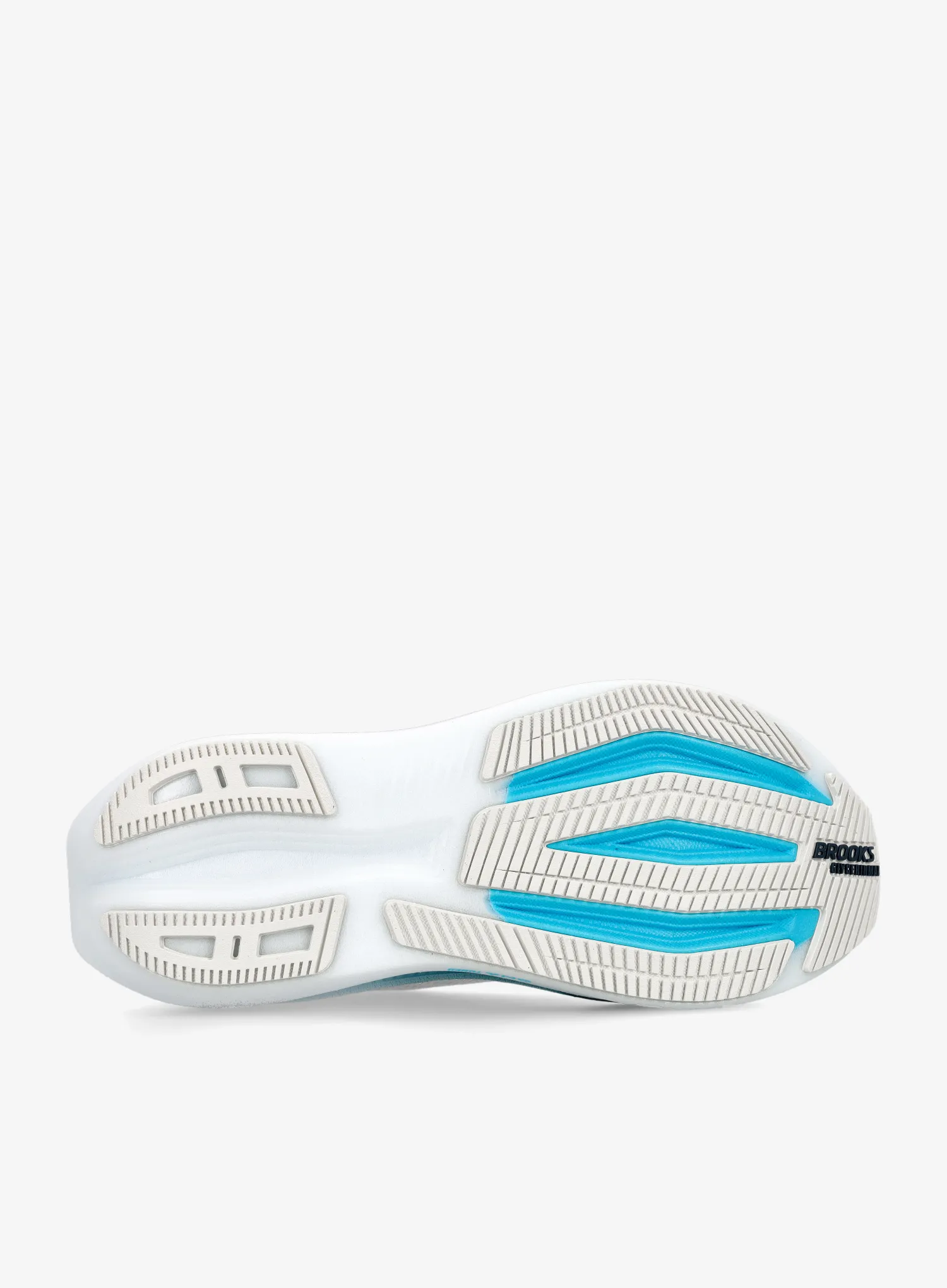 Laufschuhe Herren Brooks Glycerin Max 2 - white/blue/spellbound