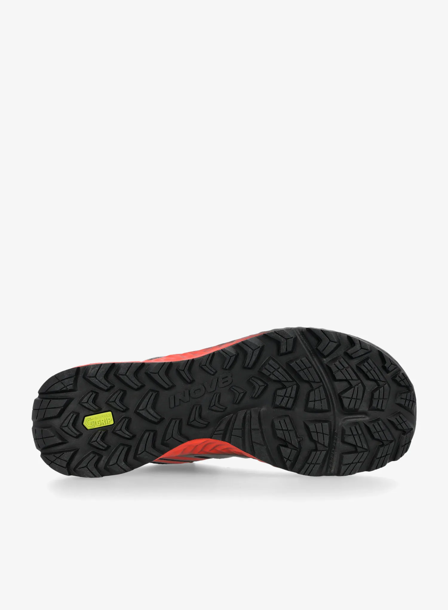Laufschuhe Herren Inov-8 TrailFly Standard - black/fiery red/dark grey