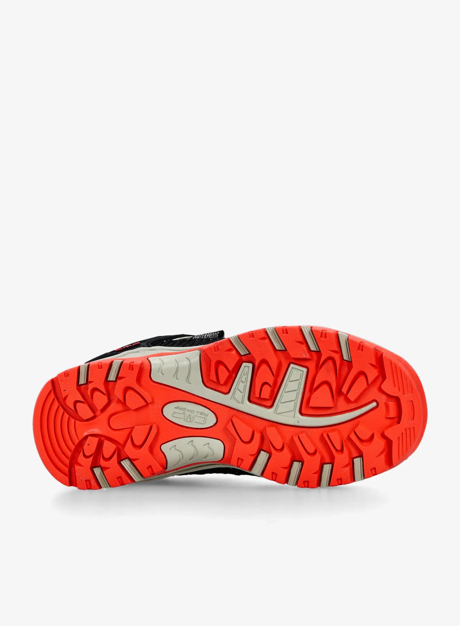 Kinderschuhe CMP Rigel Low Trekking Shoe WP - grey/orange