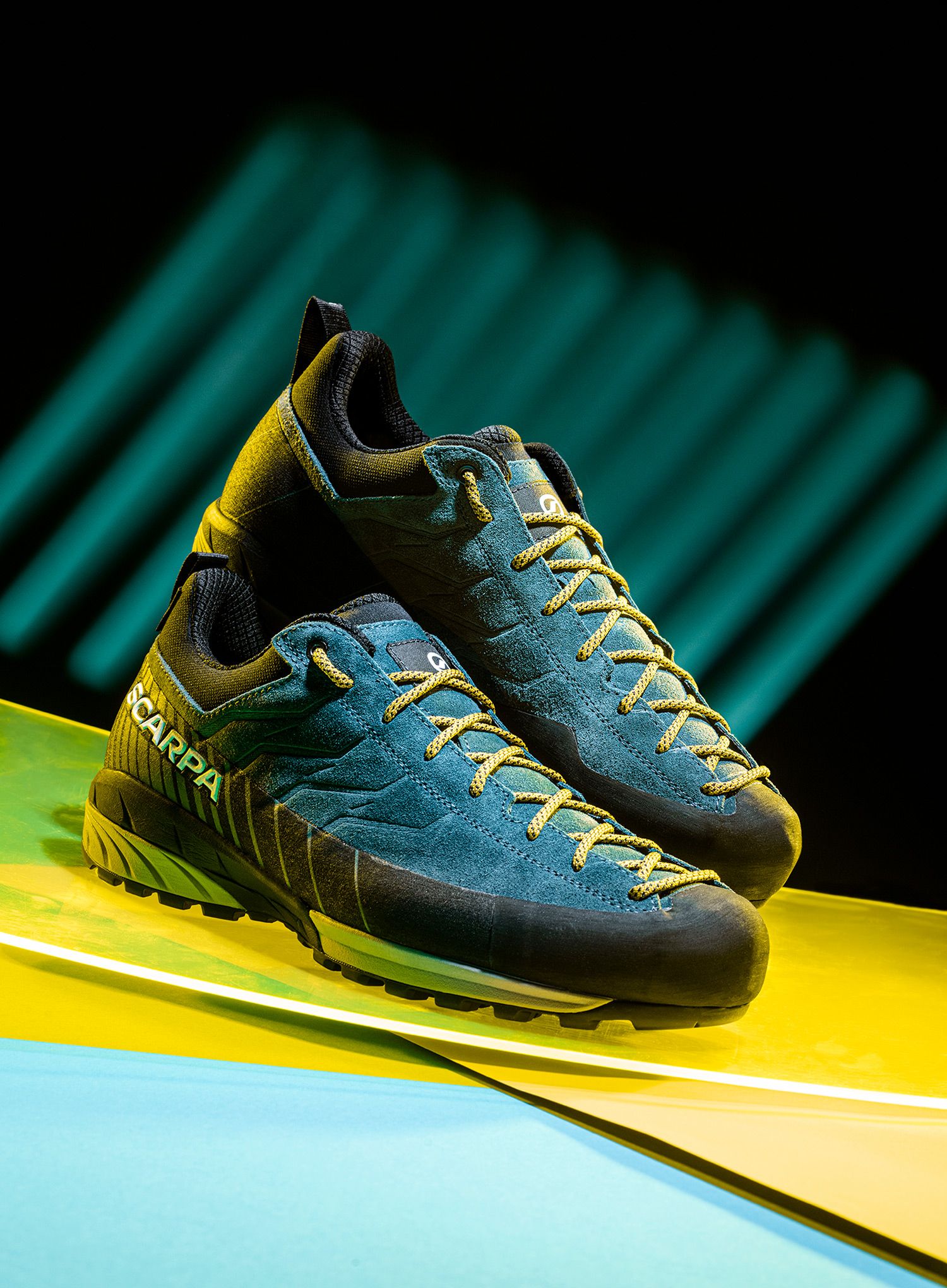 GORE-TEX Schuhe Herren Scarpa Mescalito GTX - petrol/petrol