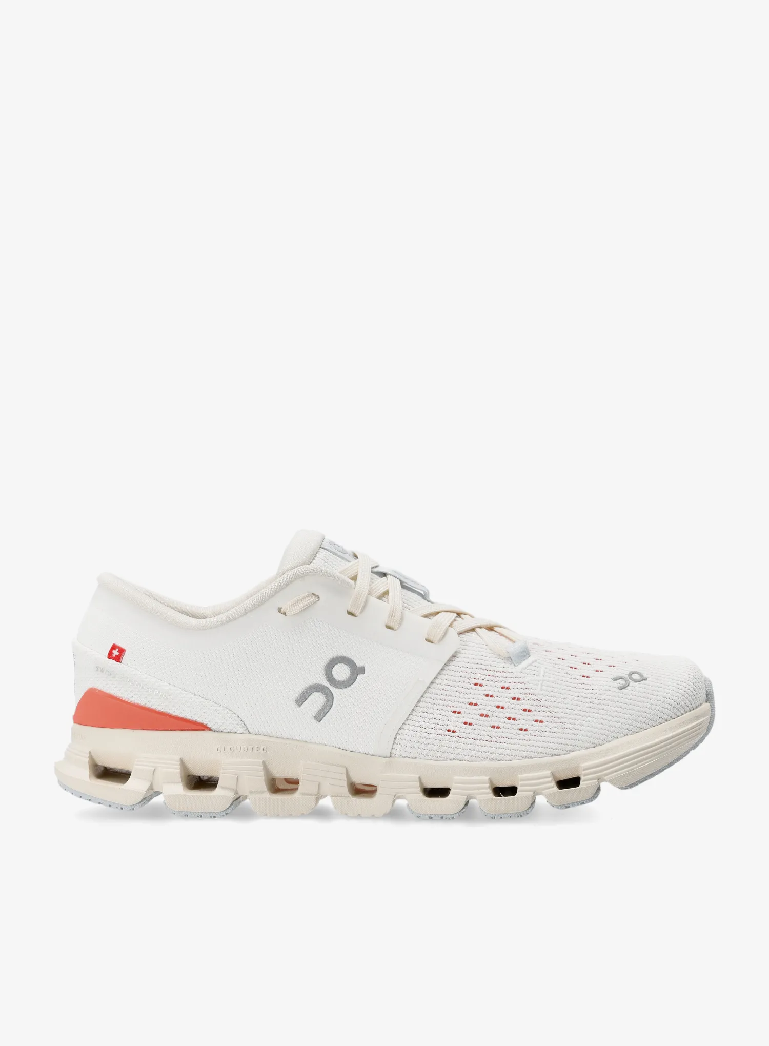 Outdoorschuhe Damen On Cloud X 4 - ivory/salmon