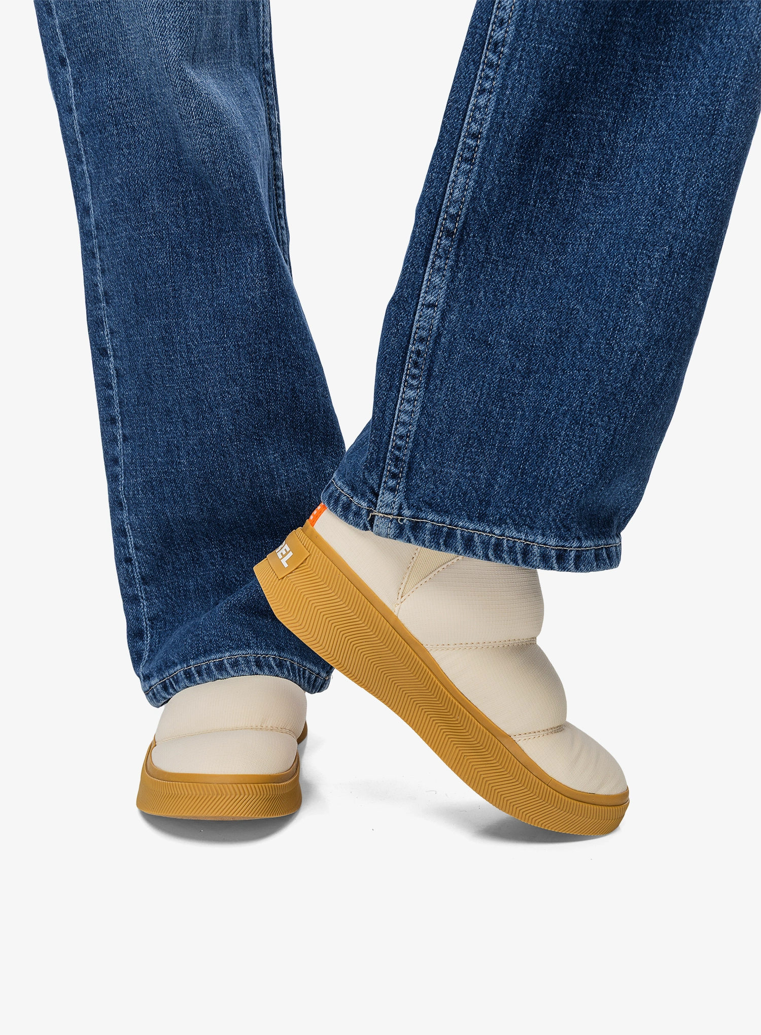 Outdoorschuhe Damen Sorel Out N About IV Mini Puffy - honey white/gum 16