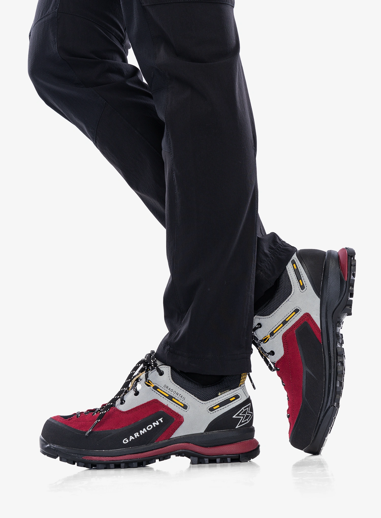 Zustiegschuhe Damen Garmont Dragontail Tech GTX - rhubarb red/grey