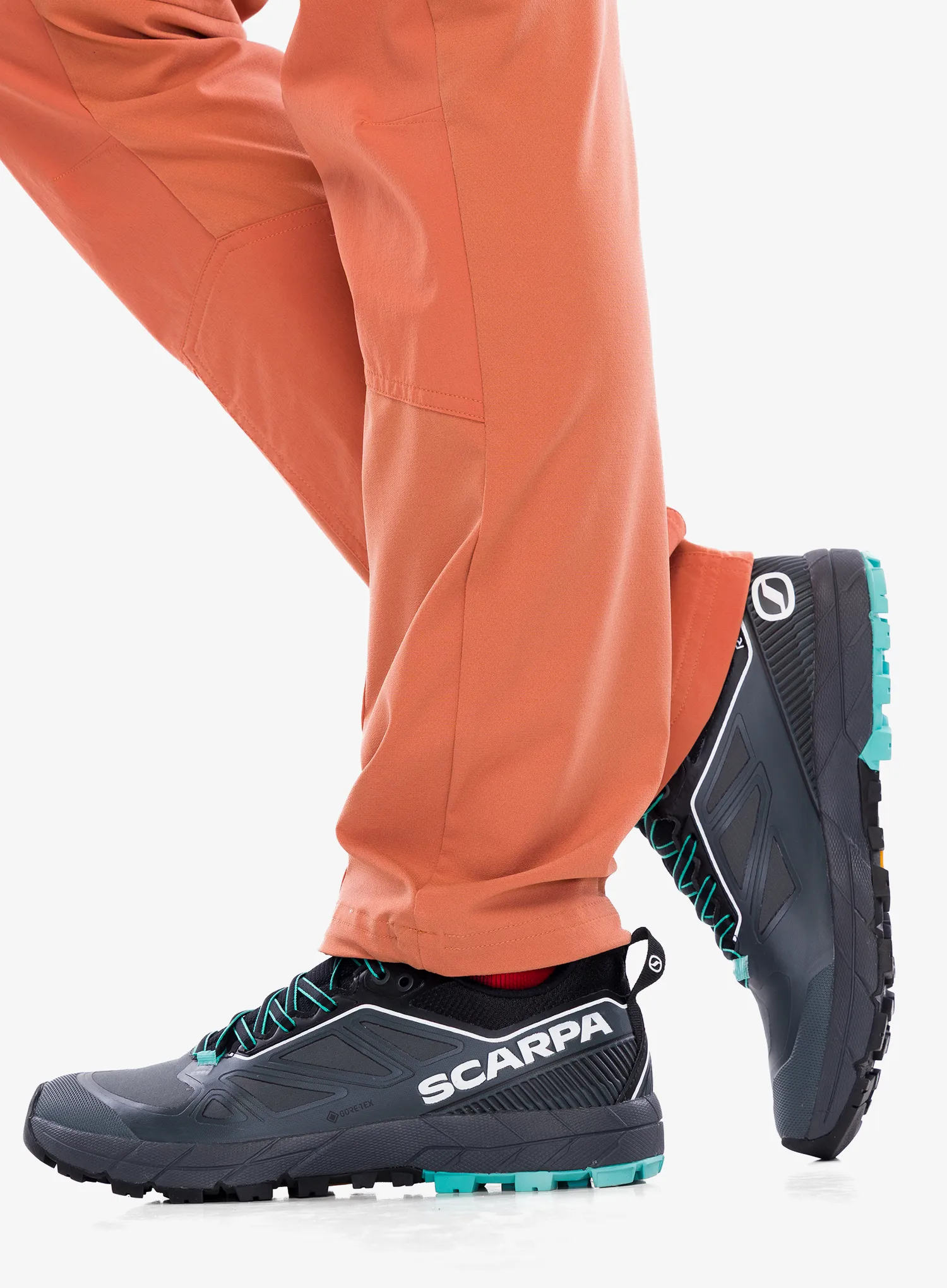 Zustiegschuhe Damen Scarpa Rapid GTX - turquoise/anthracite
