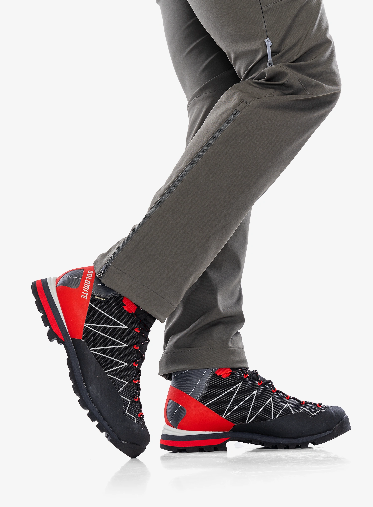 Zustiegschuhe Herren Dolomite Crodarossa Pro GTX 2.0 - black/fiery red