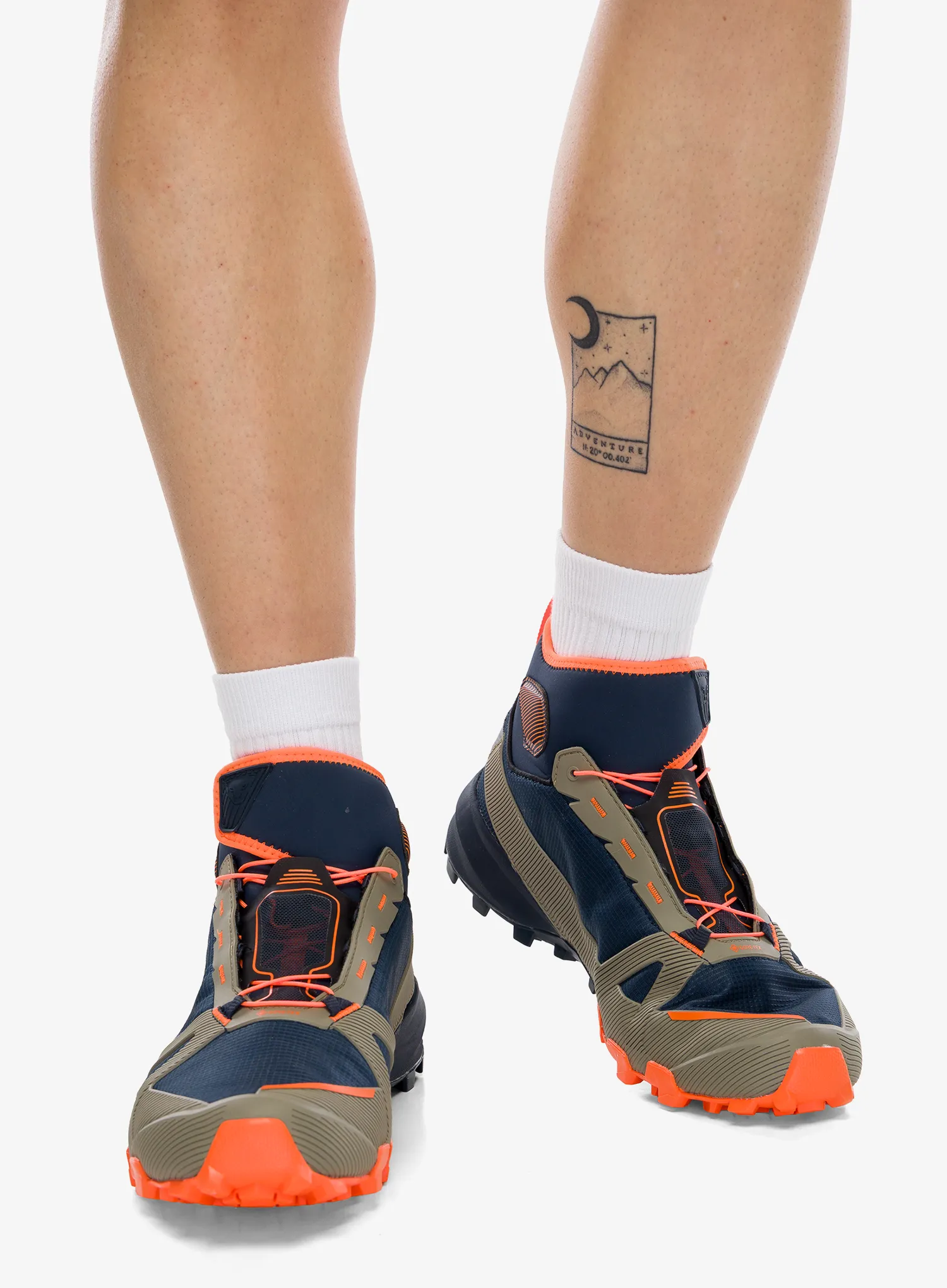 Approachschuhe Dynafit Traverse Mid GTX - blueberry/rock khaki