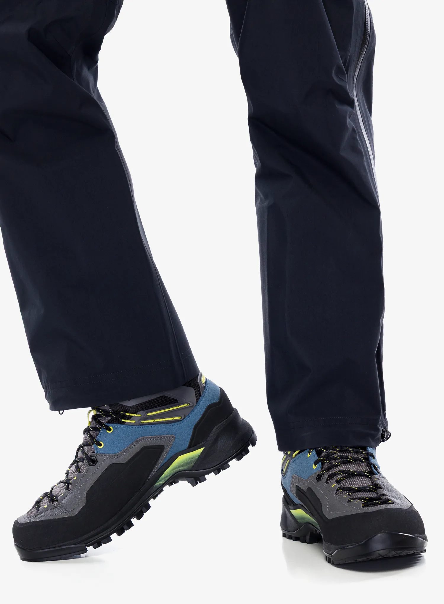 Approachschuhe Garmont Akron Mid GTX - fin blue/sheen yellow