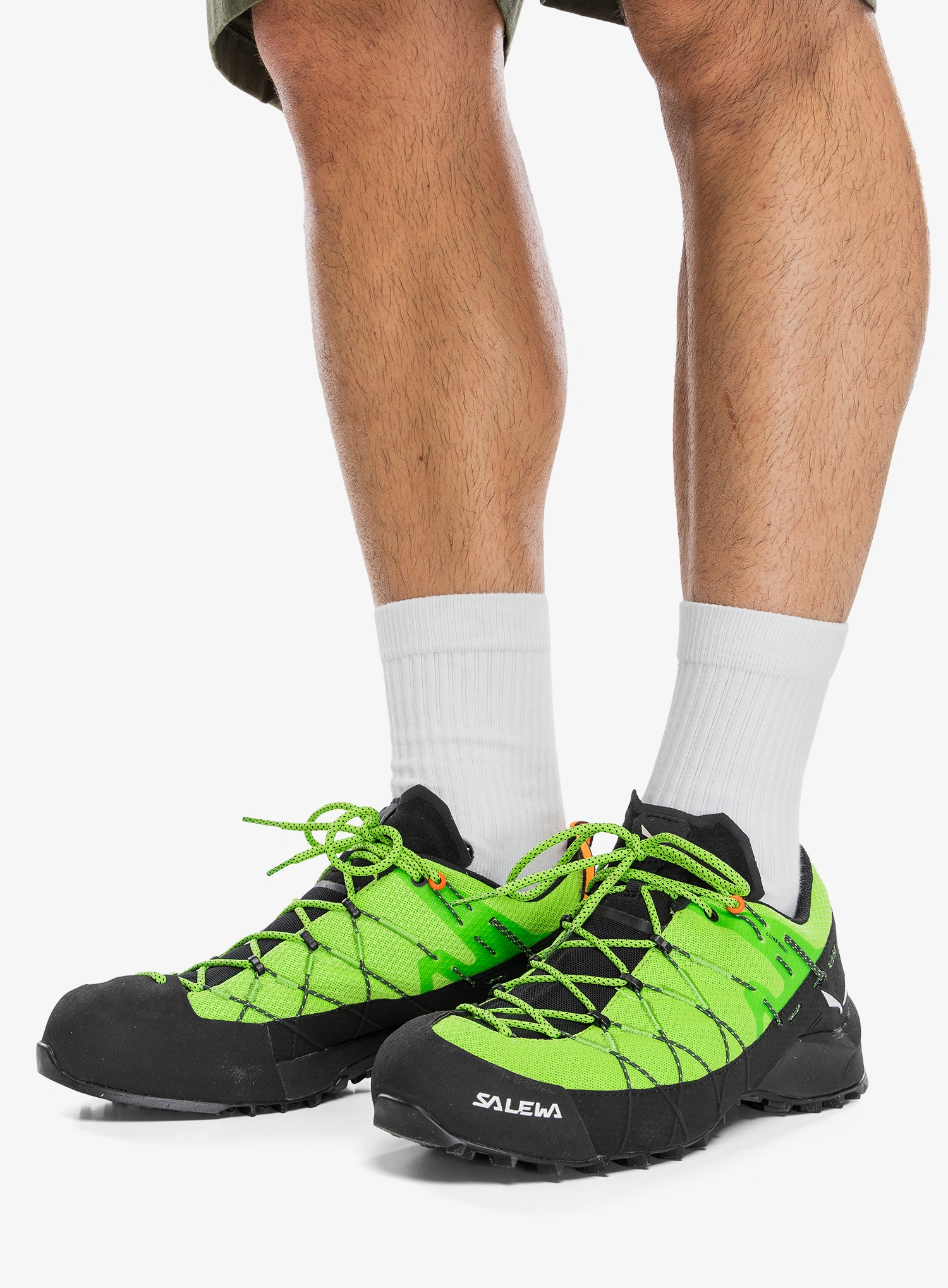 Zustiegschuhe Herren Salewa Wildfire 2 - pale frog/black