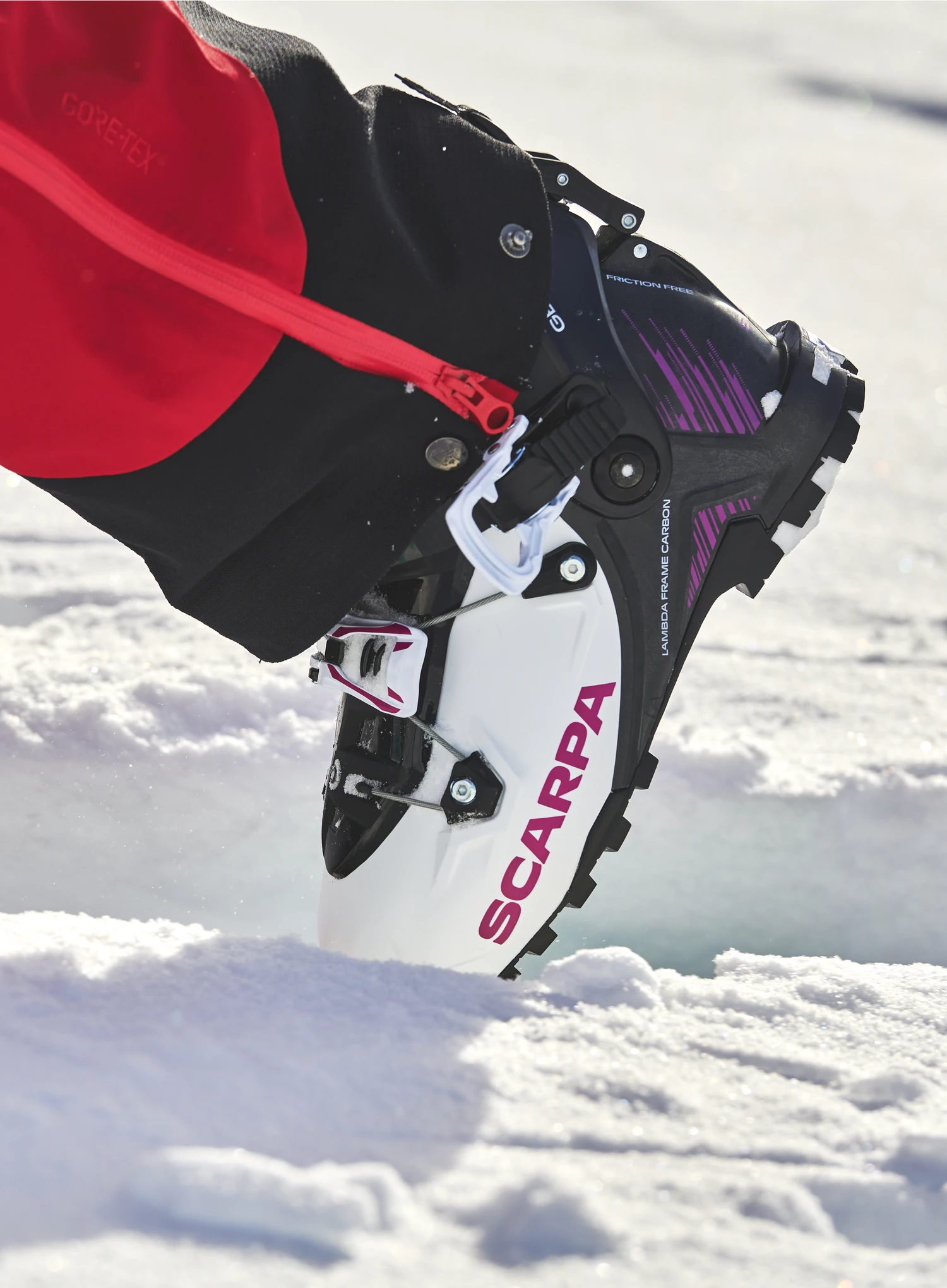 Tourenskischuhe Scarpa Gea RS - white/black