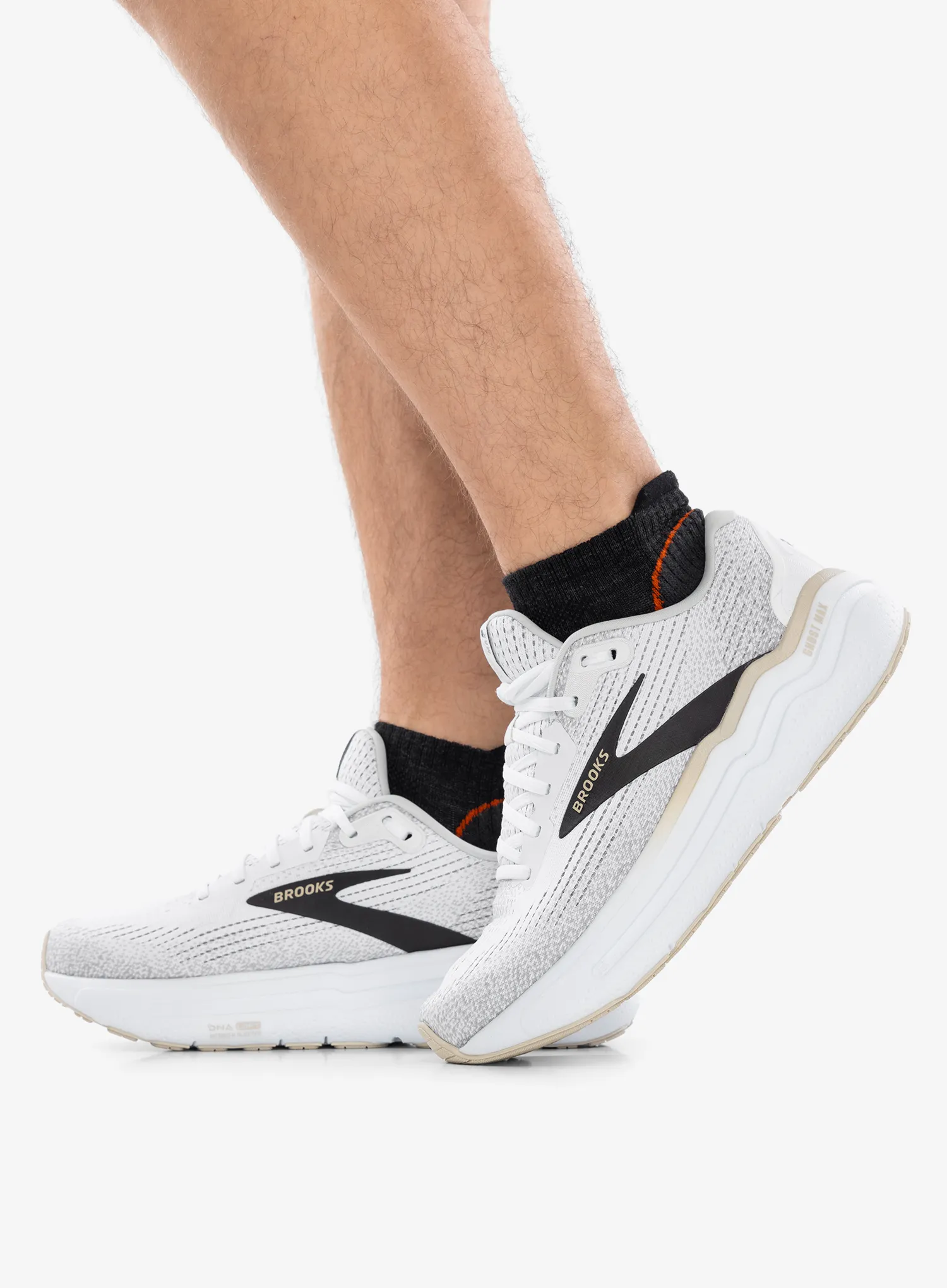 Trailschuhe Brooks Ghost Max 2 - white/pelican/oyster