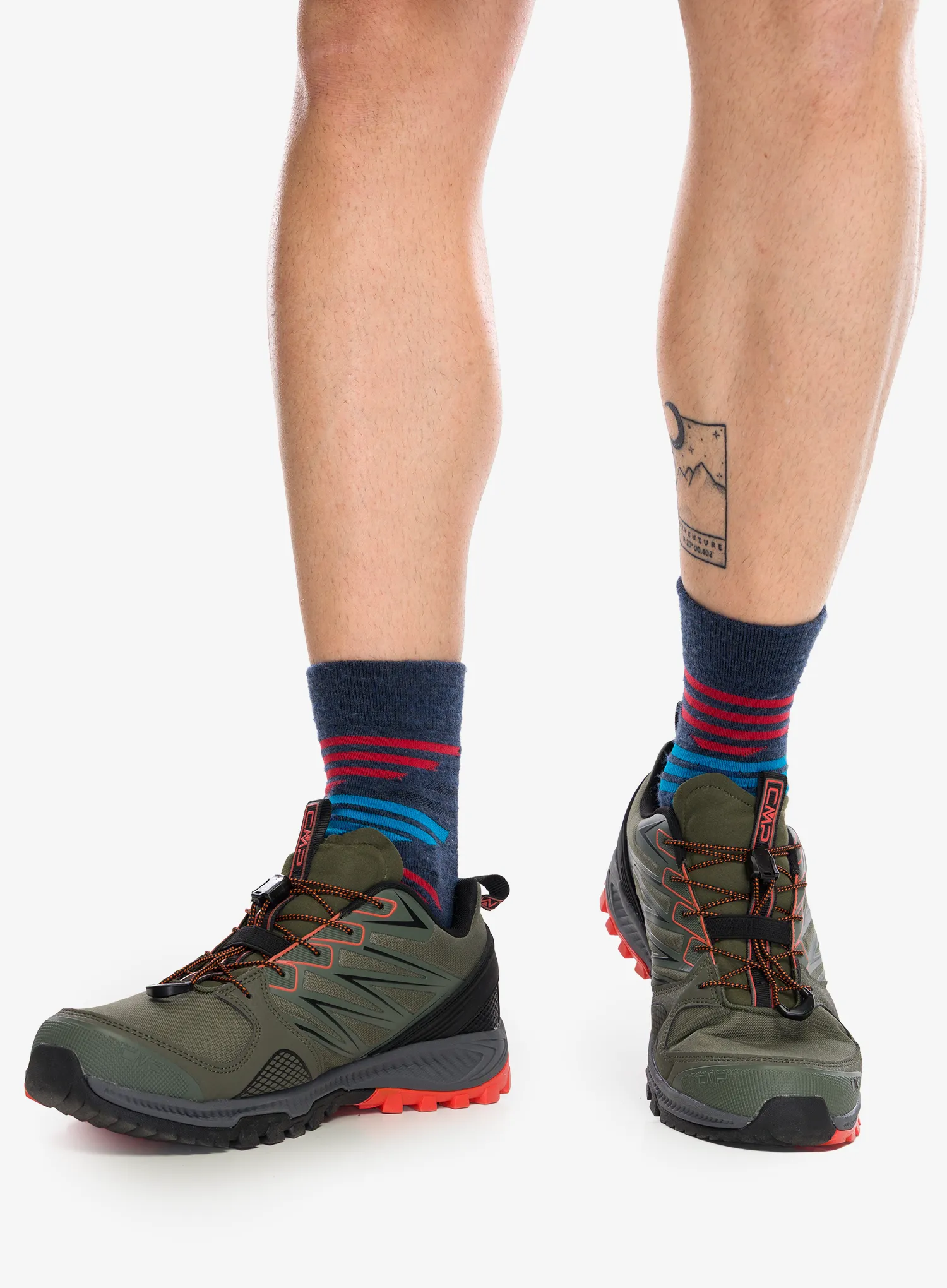 Trailschuhe CMP Atik WP Trail Running Shoes - olive/arancio