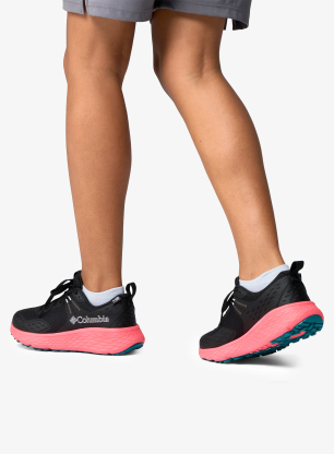 Trailschuhe Damen Columbia Konos TRS Outdry - black/neon sunrise