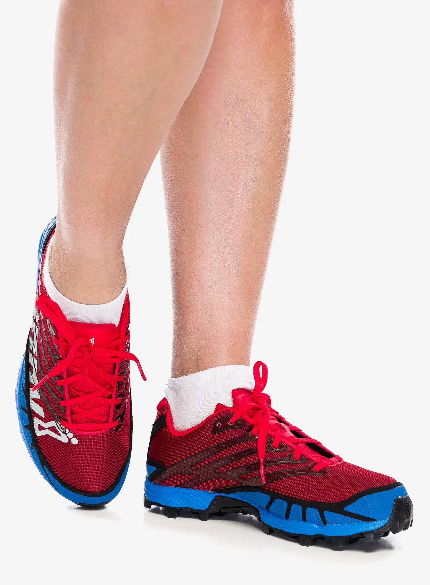 Trailschuhe Damen Inov-8 X-Talon 255 - red/blue