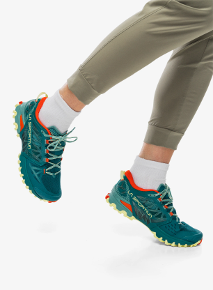 Trailschuhe Damen La Sportiva Bushido III - everglade/zest