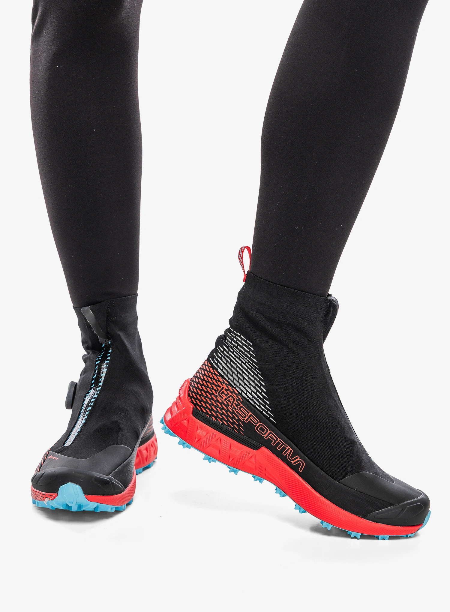 Trailschuhe Damen La Sportiva Cyklon Cross GTX - blck/hibiscus
