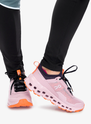 Trailschuhe Damen On Cloudultra 2 - mauve/flame
