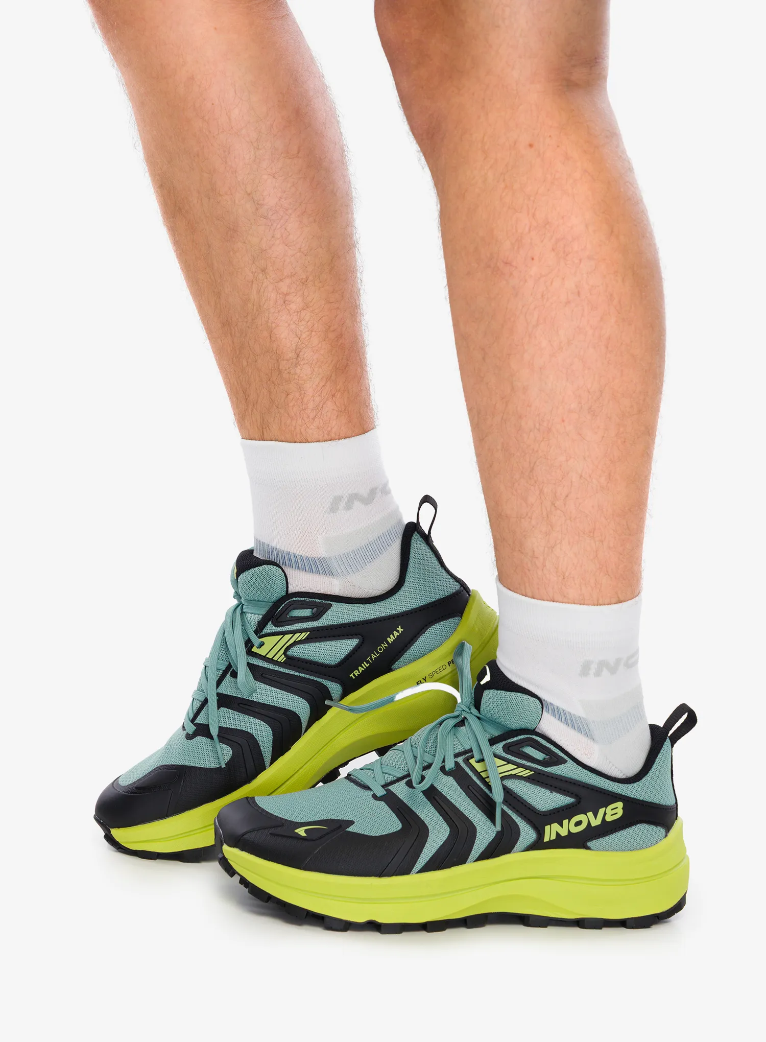 Trailschuhe Inov-8 TrailTalon Max - dark green/green