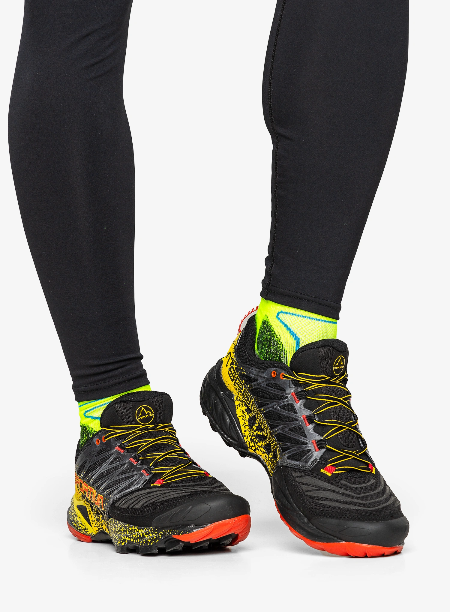 Trailschuhe Herren La Sportiva Akasha II - black/yellow