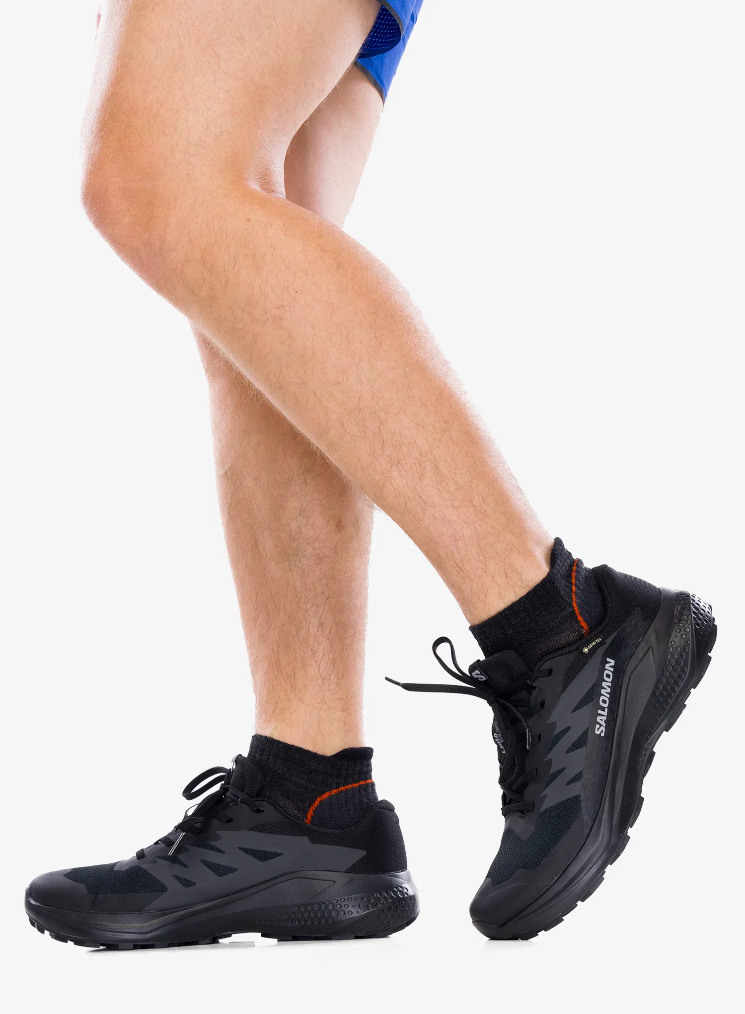 Trailschuhe Salomon Alphaglide GTX - black/asphalt/black