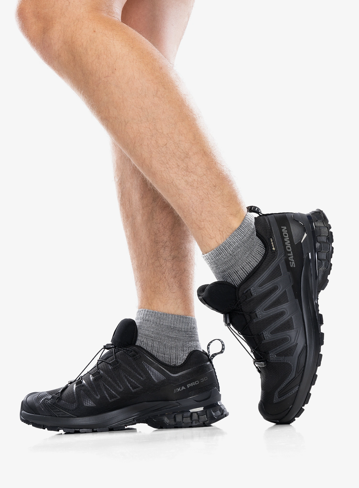 Trailschuhe Salomon Xa Pro 3D V9 GTX - black/phantom/pewter