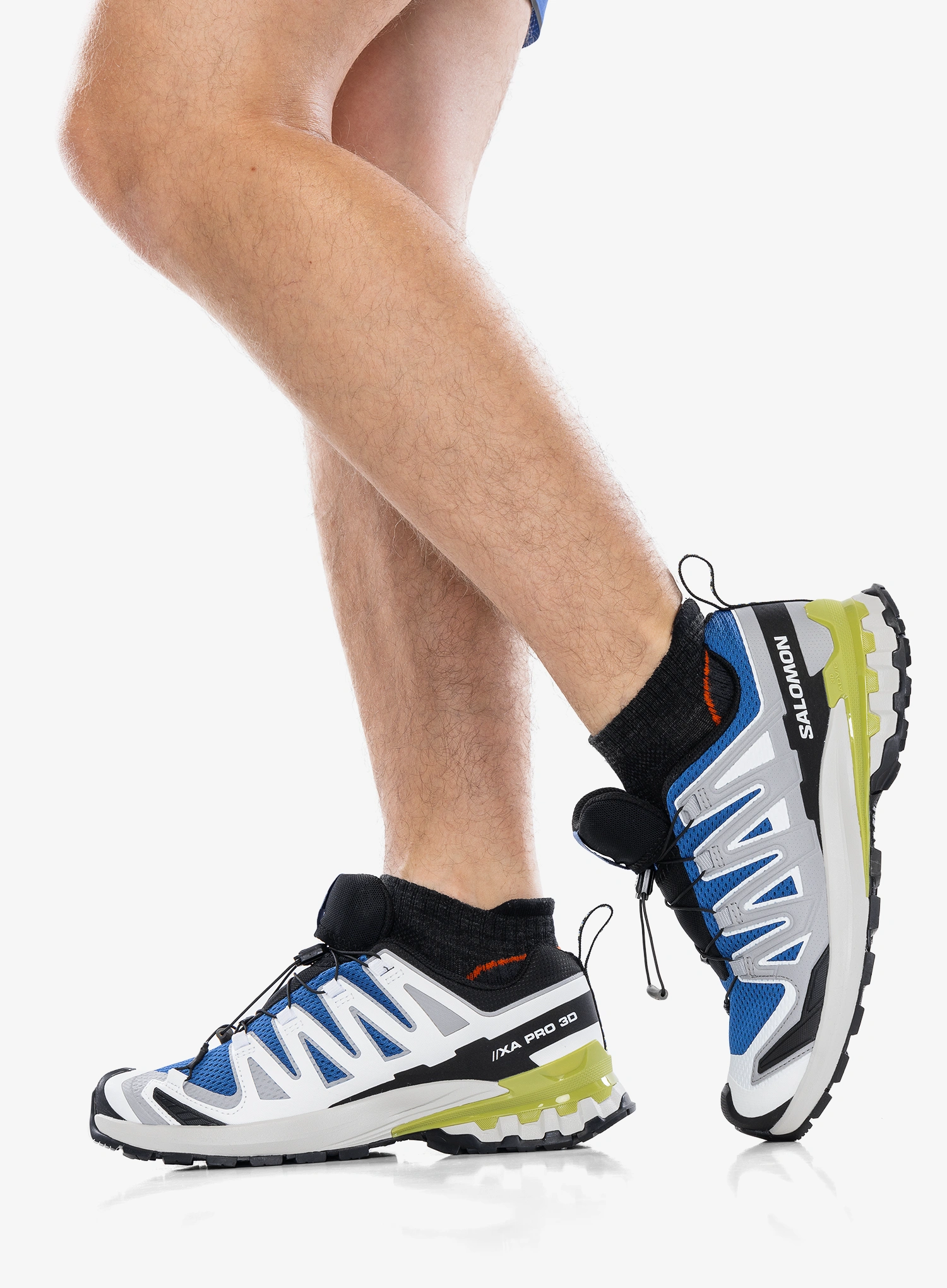 Trailschuhe Salomon Xa Pro 3D V9 - nautical/alloy/citron