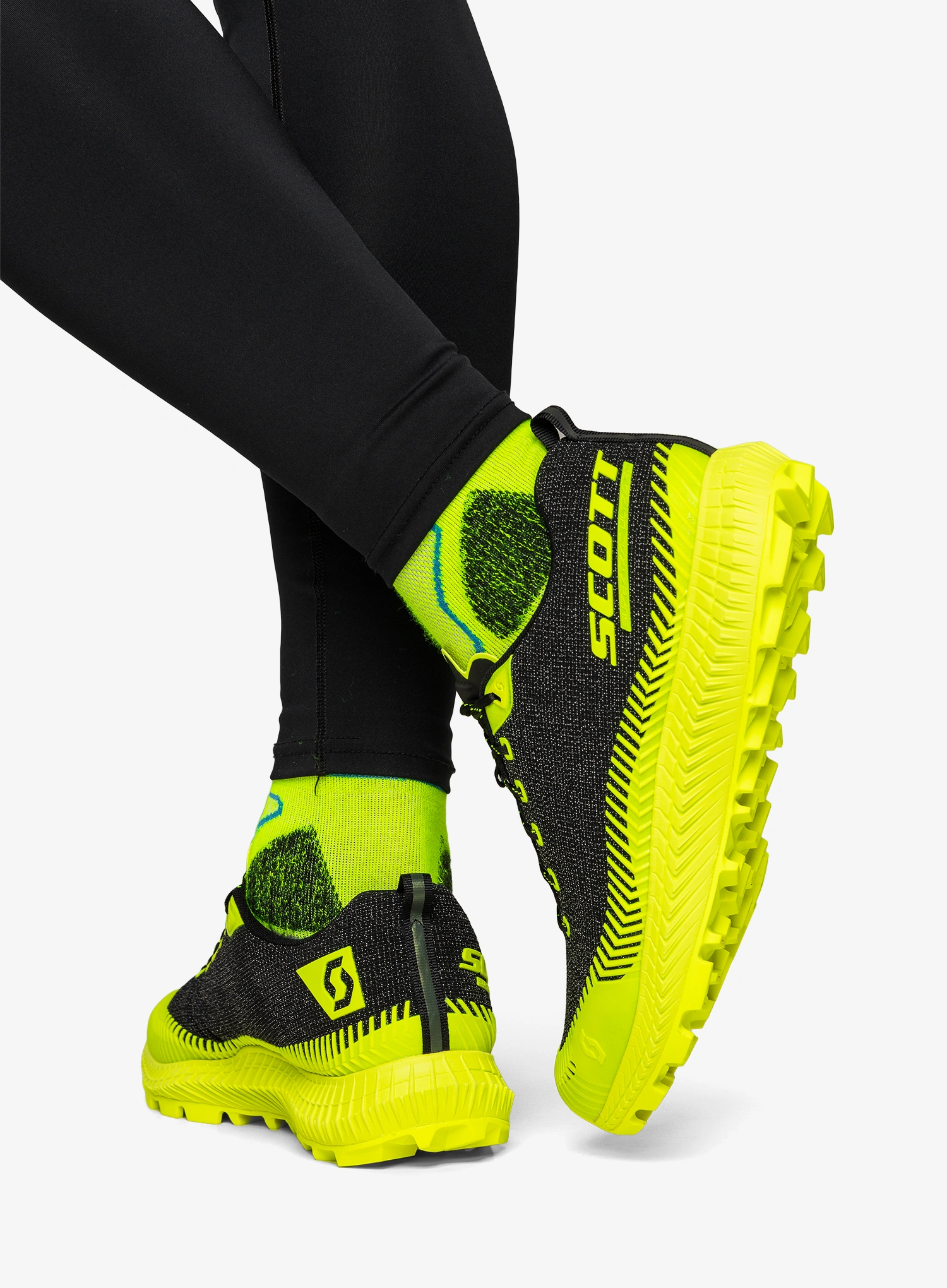 Trailschuhe SCOTT Supertrac Ultra RC - black/yellow