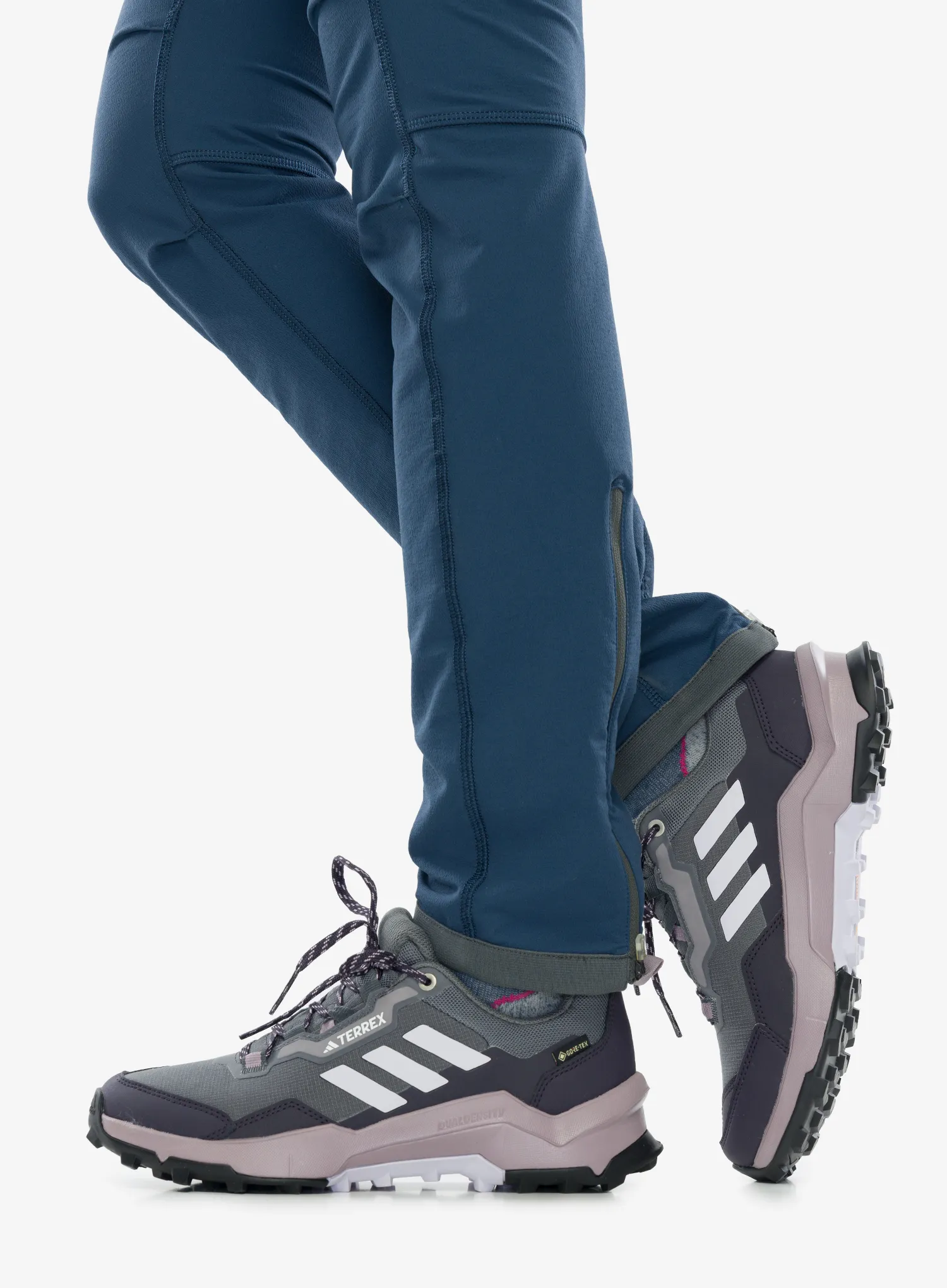 Trekkingschuhe Damen adidas TERREX AX4 GTX - grey five/silv dawn/prelov fig