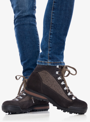 Trekkingschuhe Damen AKU Ultra Light Warm GTX - brown/anthracite
