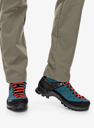 Trekkingschuhe Damen Salewa Mountain Trainer Mid GTX - atlantic deep/ombre blue