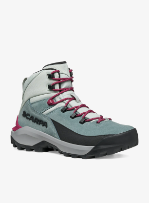 Trekkingschuhe Damen Scarpa Mustang Trk GTX - conifer/raspberry