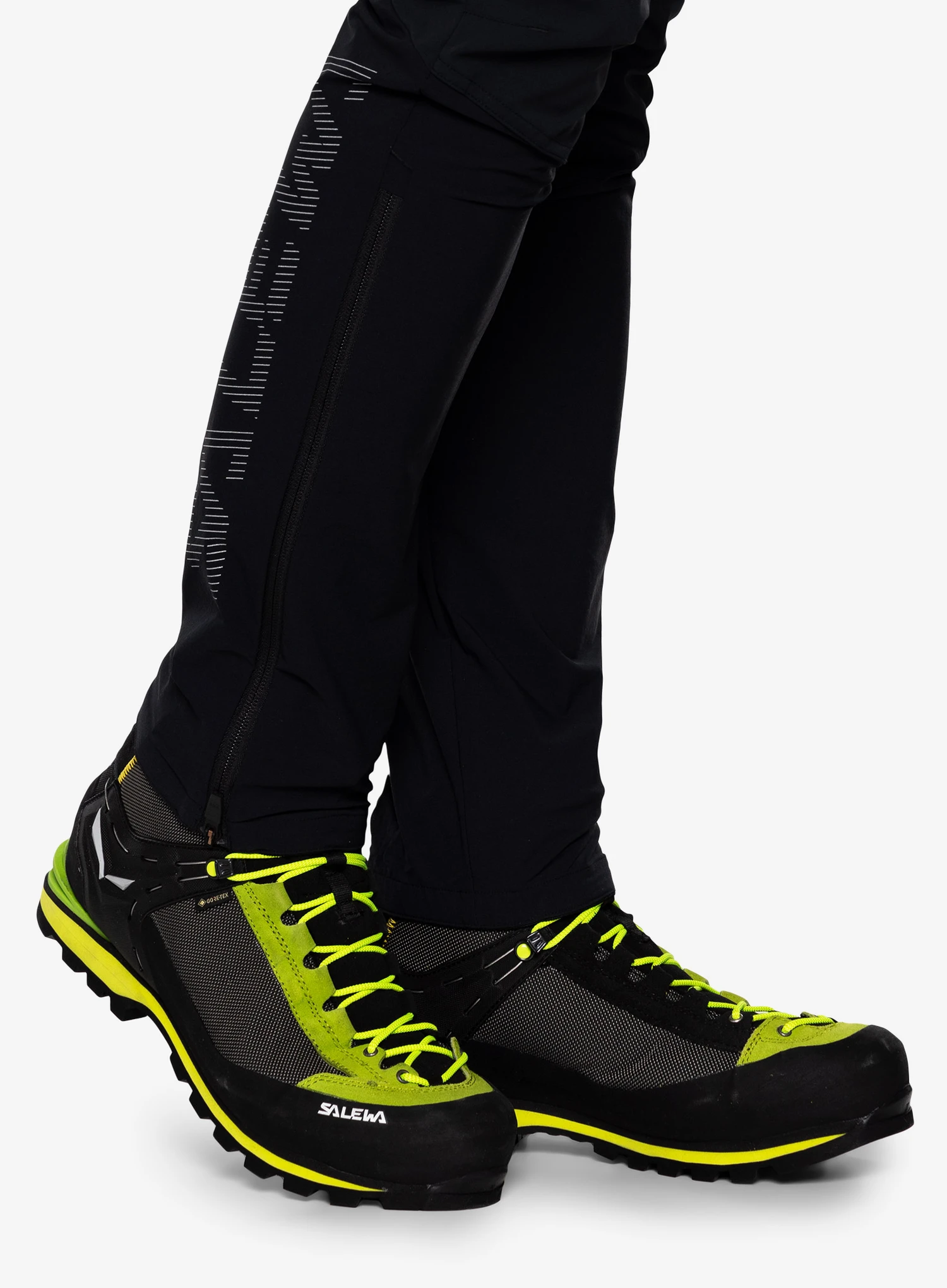 Trekkingschuhe Herren Salewa Crow GTX - cactus/sulphur spring