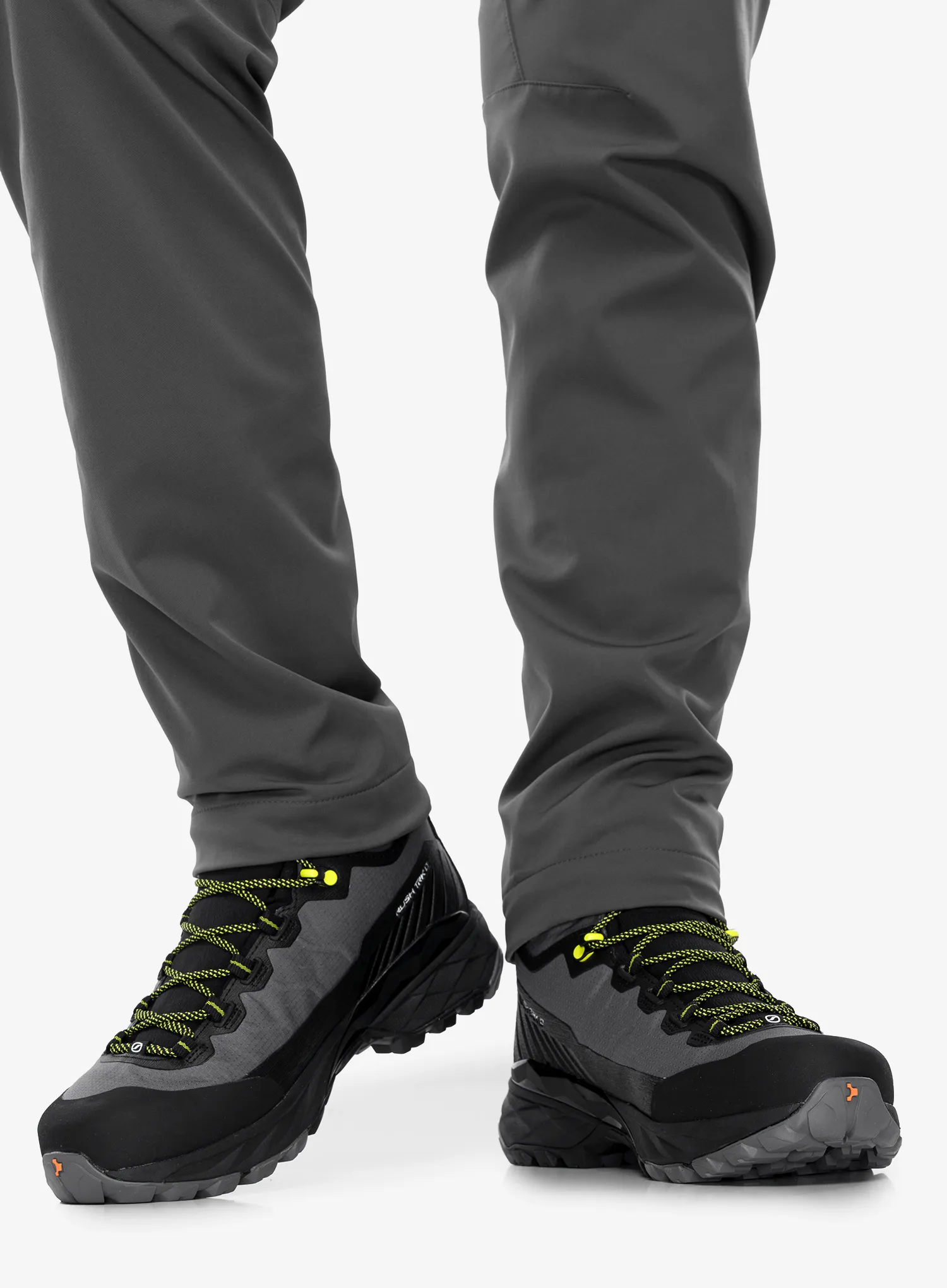 Trekkingschuhe Scarpa Rush TRK LT GTX - gray/lime