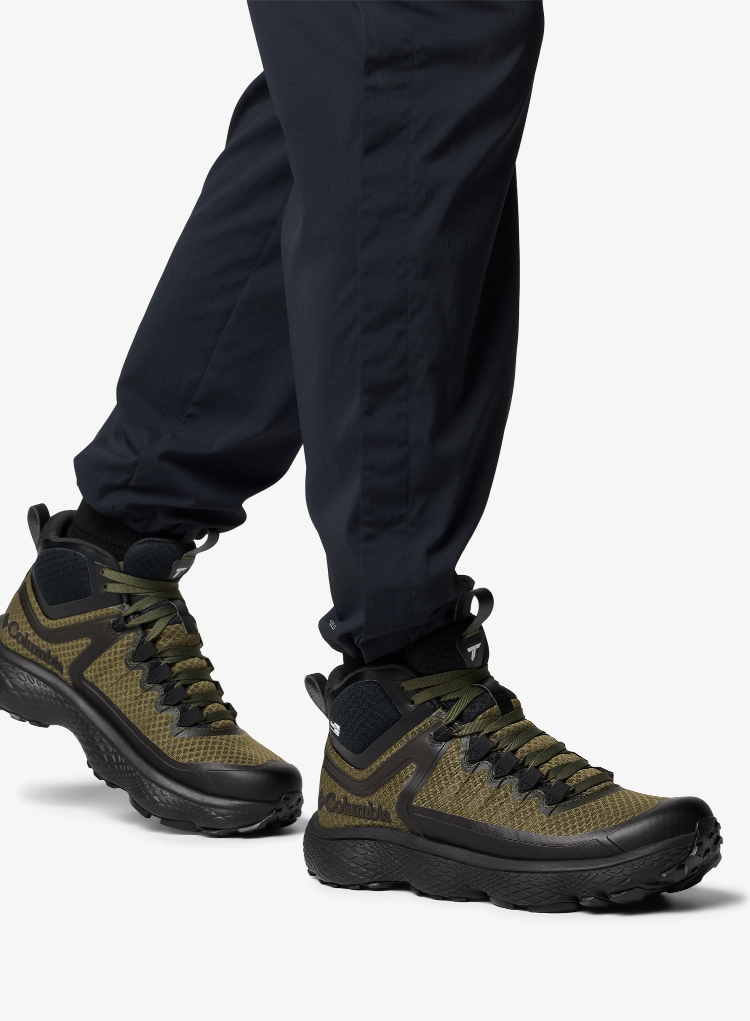 Wanderschuhe Columbia Escape Thrive Titanium Mid Outdry - nori/black
