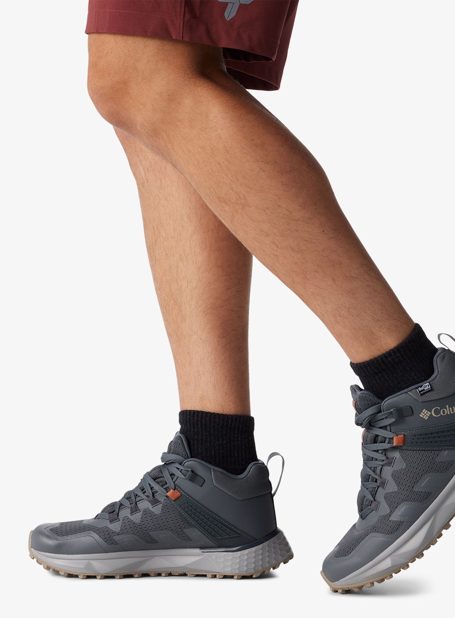 Wanderschuhe Columbia Facet 75 Mid Outdry - graphite/canvas tan