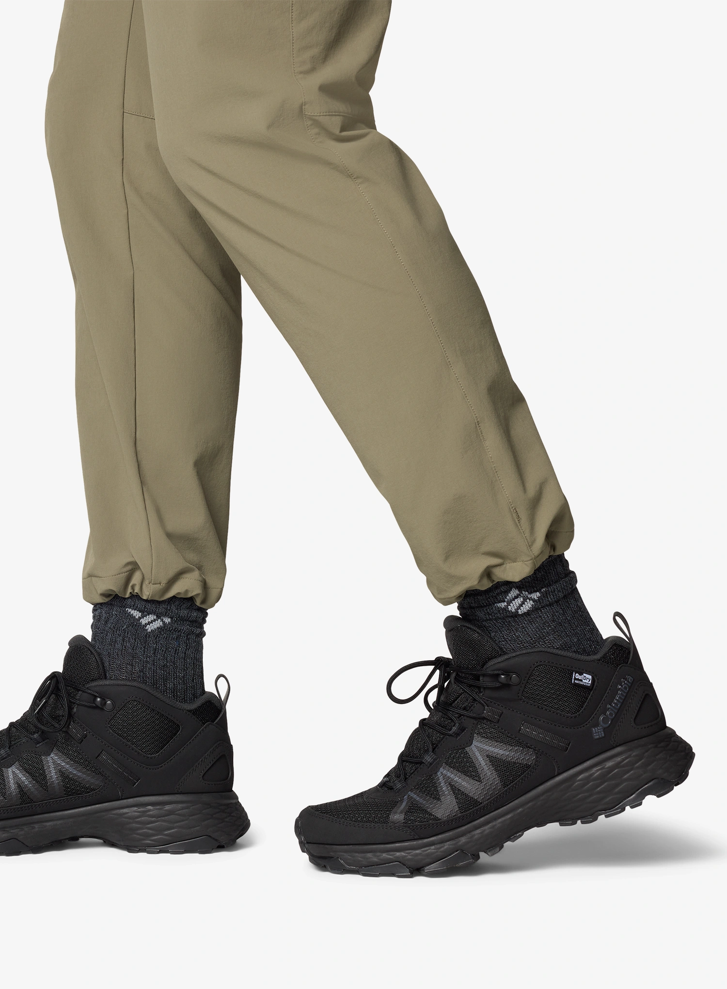 Wanderschuhe Columbia Peakfreak Rush Mid Outdry - black/shark