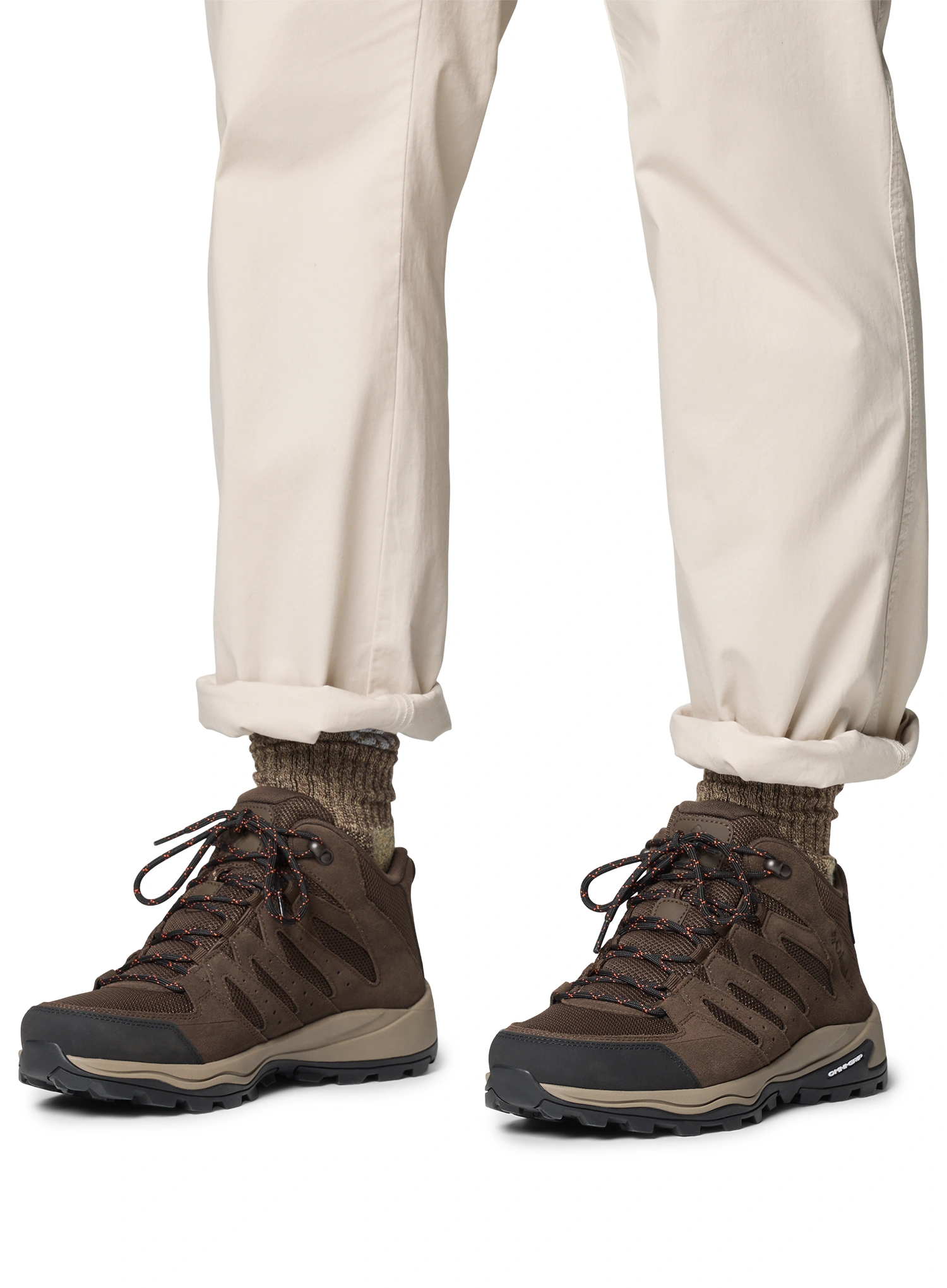 Wanderschuhe Columbia Redmond IV Mid Waterproof - cordovan/tangy orange