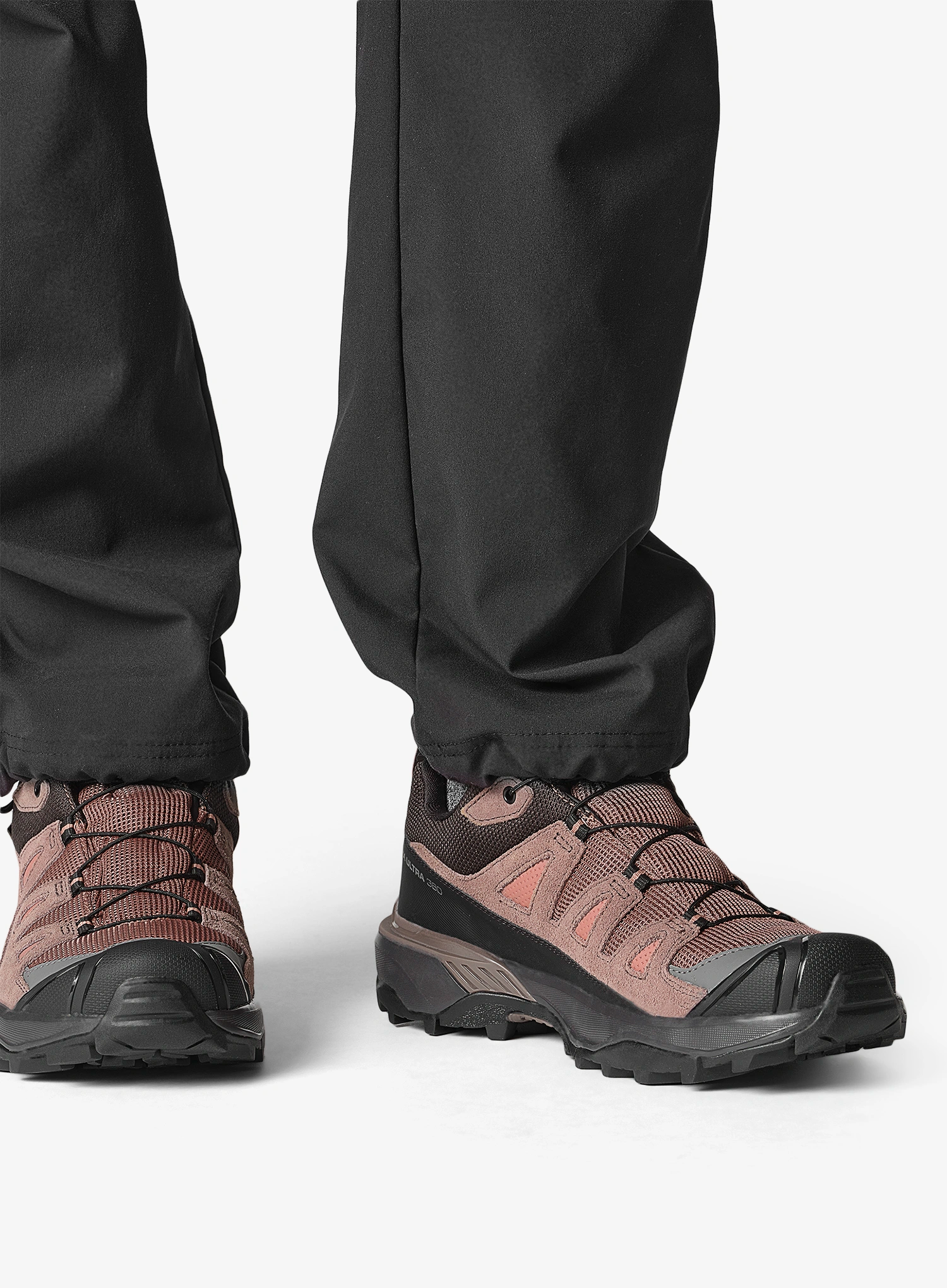 Wanderschuhe Damen Salomon X Ultra 360 LTR GTX - cognac/pepper/black