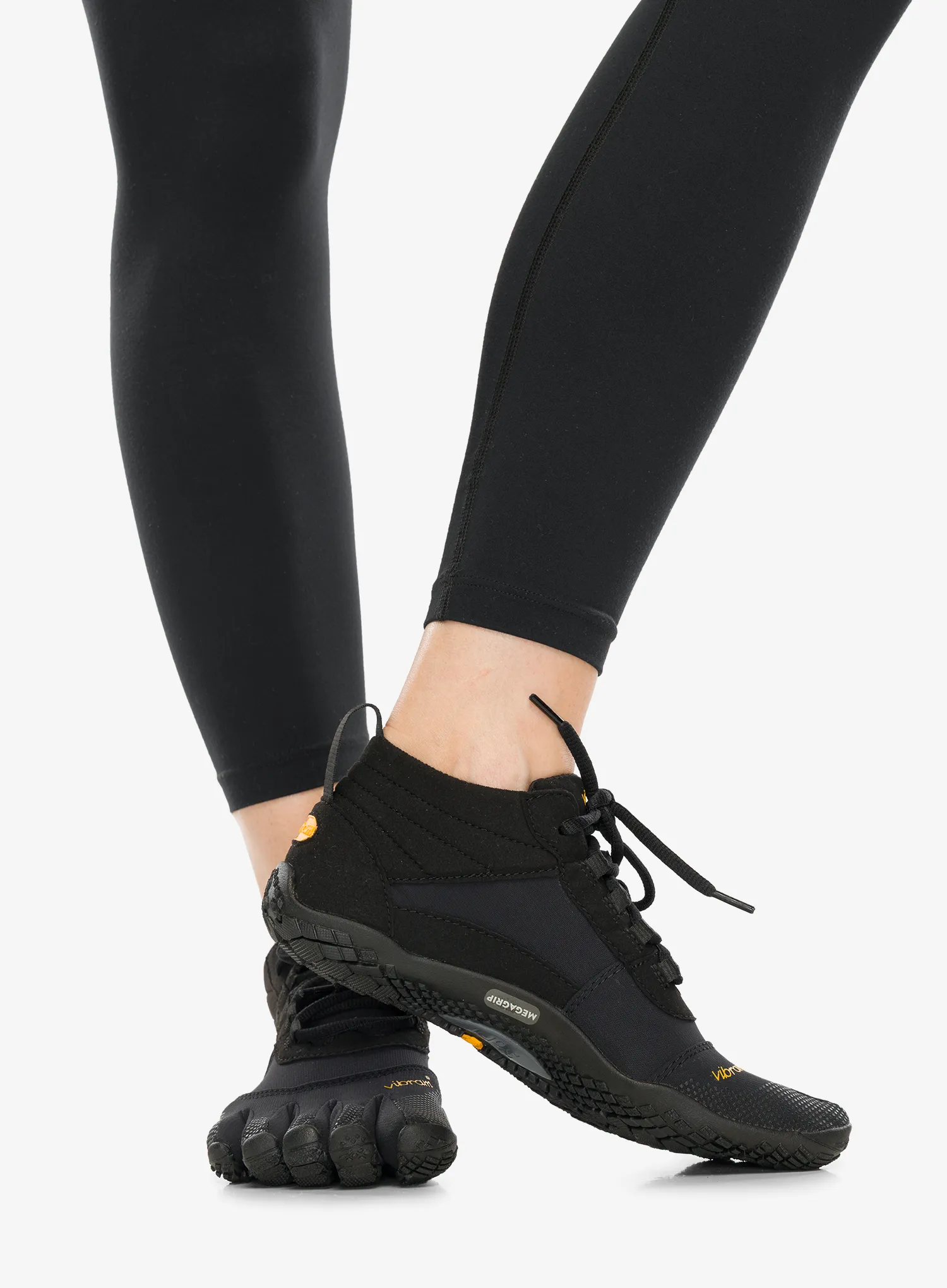 Wanderschuhe Damen Vibram Fivefingers V-Trek - black/black