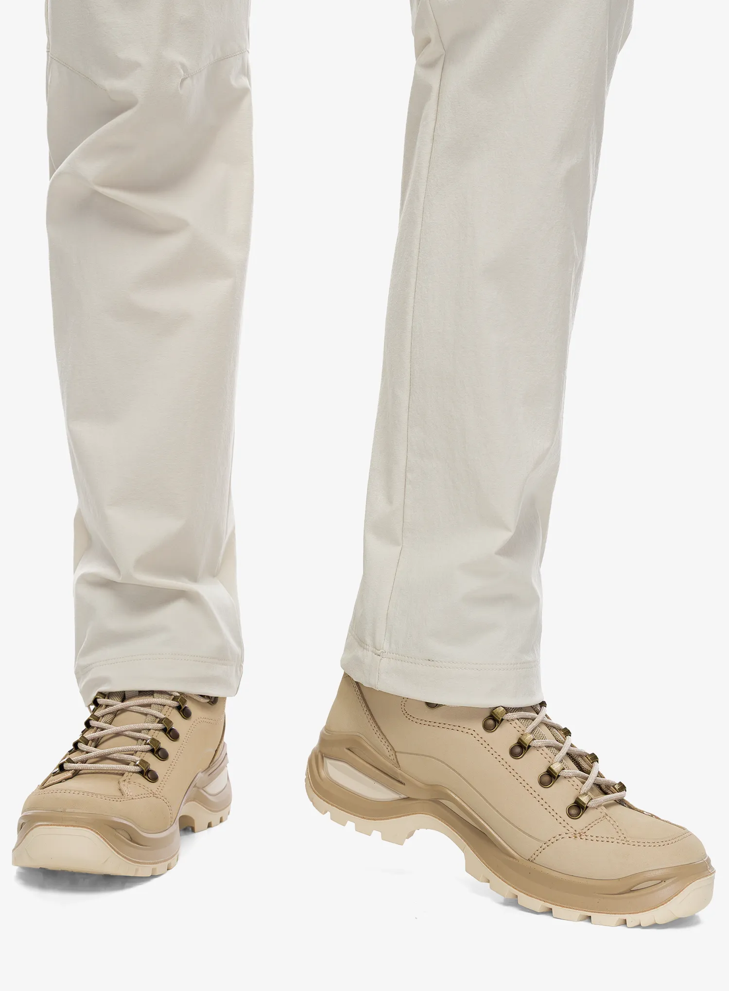 Wanderschuhe Damen Lowa Renegade Evo GTX Mid - champagne/panna