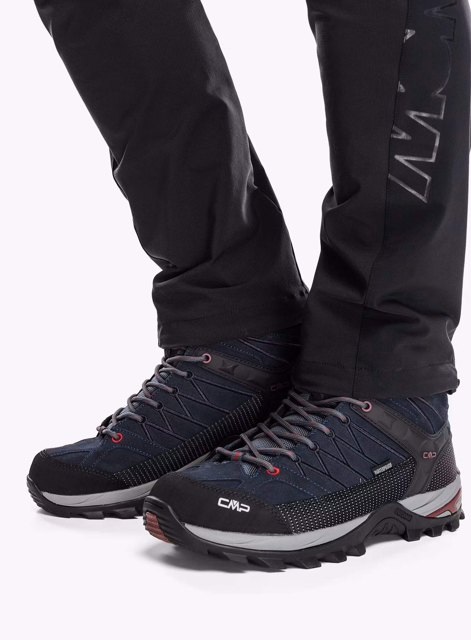Wanderschuhe Herren CMP Rigel Mid WP - asphalt/syrah