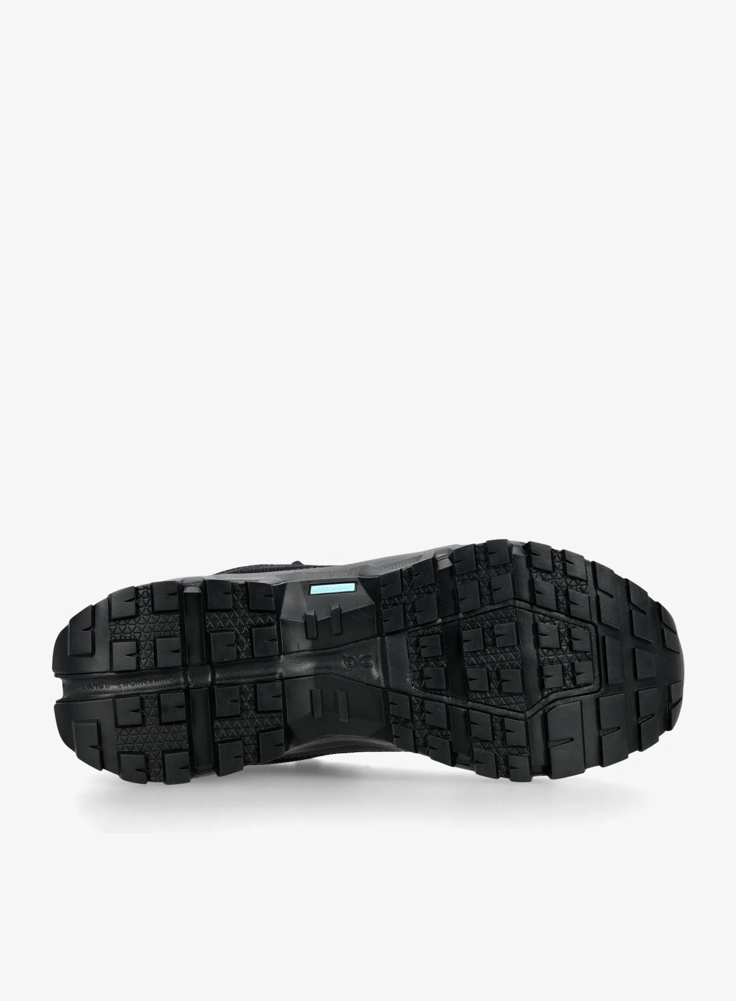 Wanderschuhe On Cloudrock Low WP - black/black