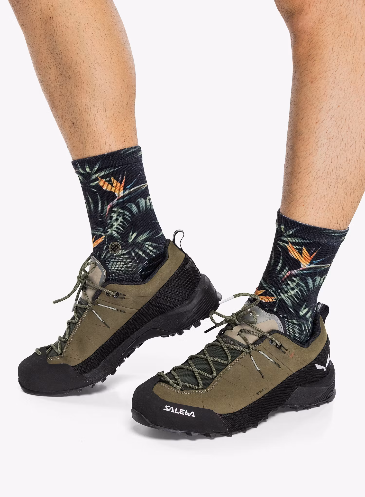 Wanderschuhe Salewa Wildfire Leather 2 GTX - faded green/black