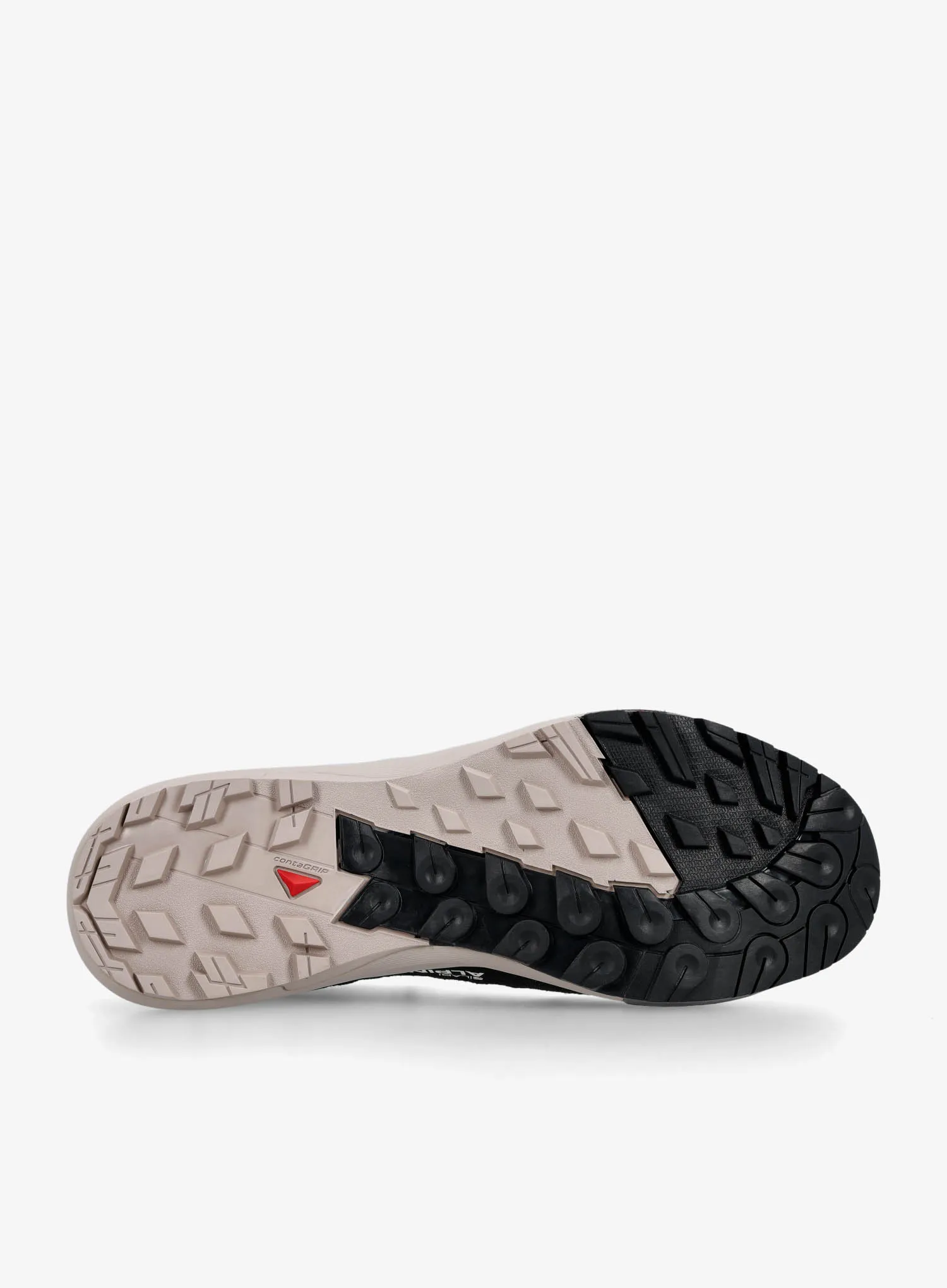 Wanderschuhe Salomon S/Lab Alpinway - goat/black/fiery red