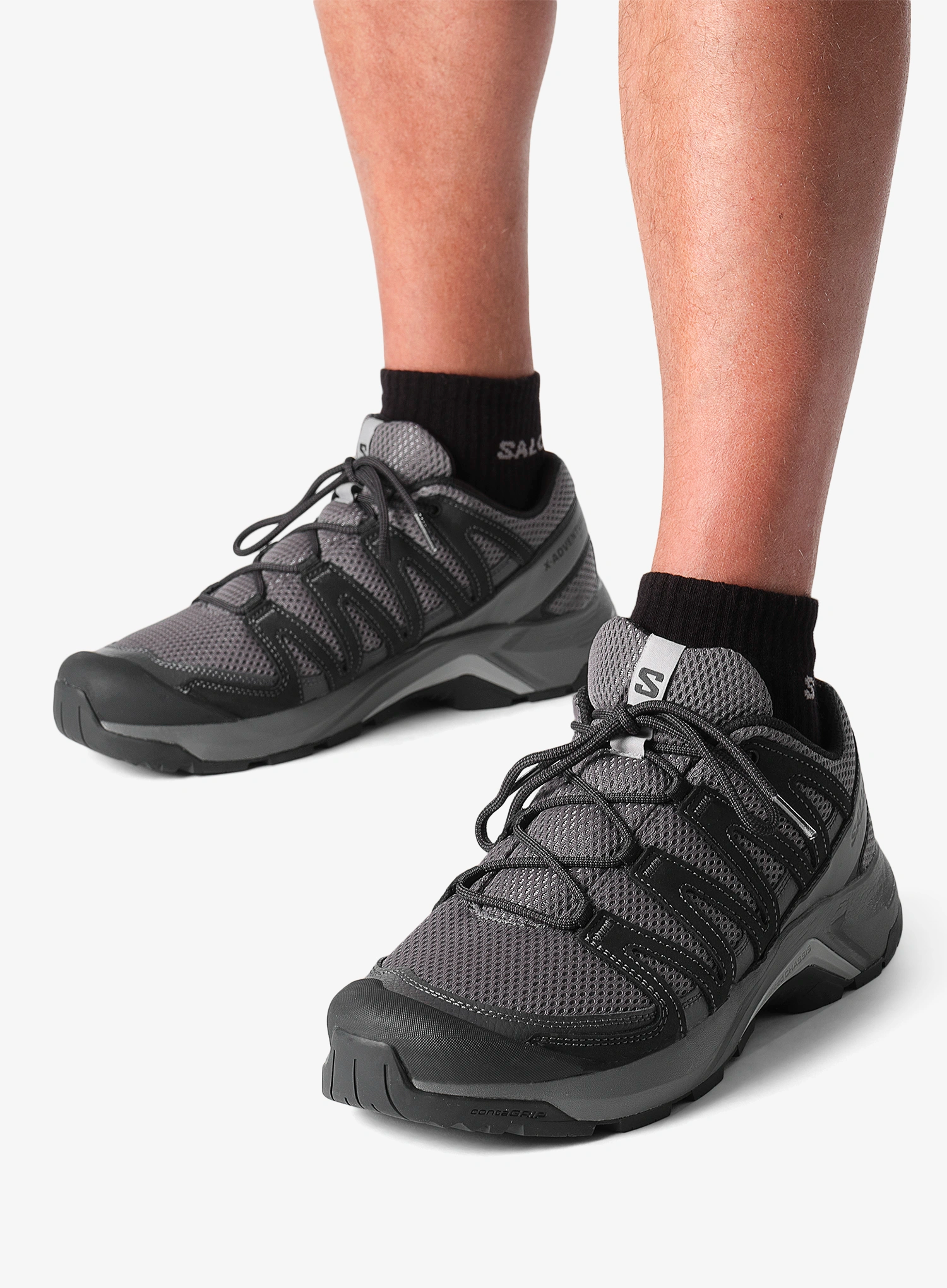 Wanderschuhe Salomon X-Adventure Recon - castlerock/phantom/alloy