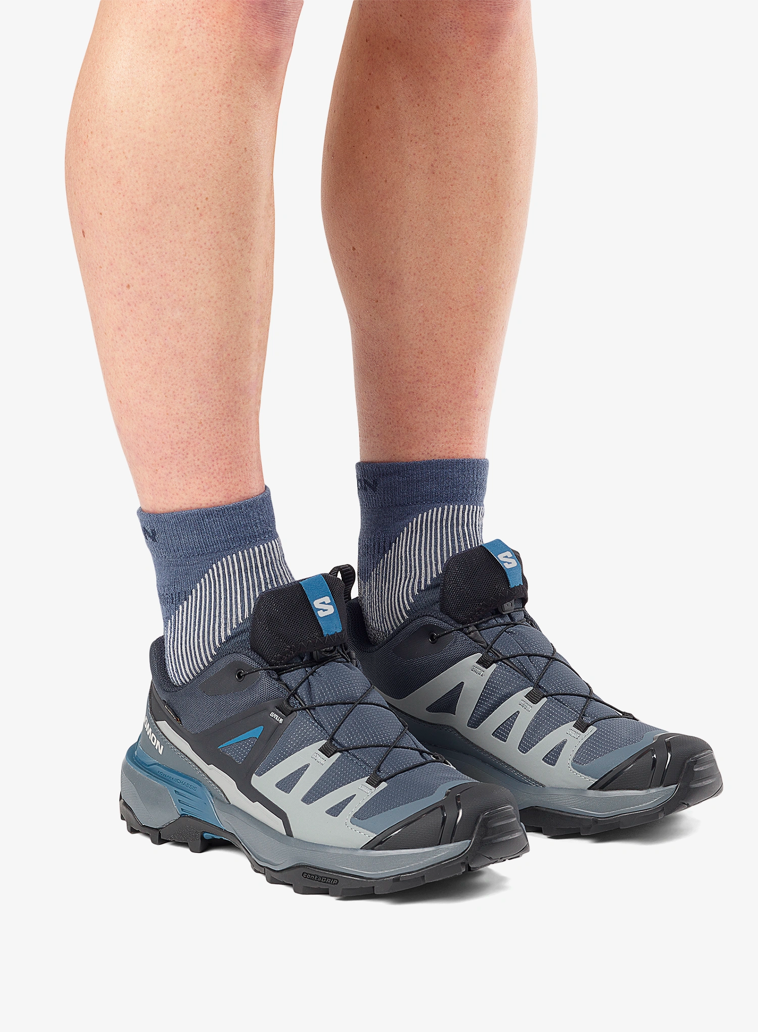 Wanderschuhe Salomon X Ultra 360 GTX - blue nights/navy/blue