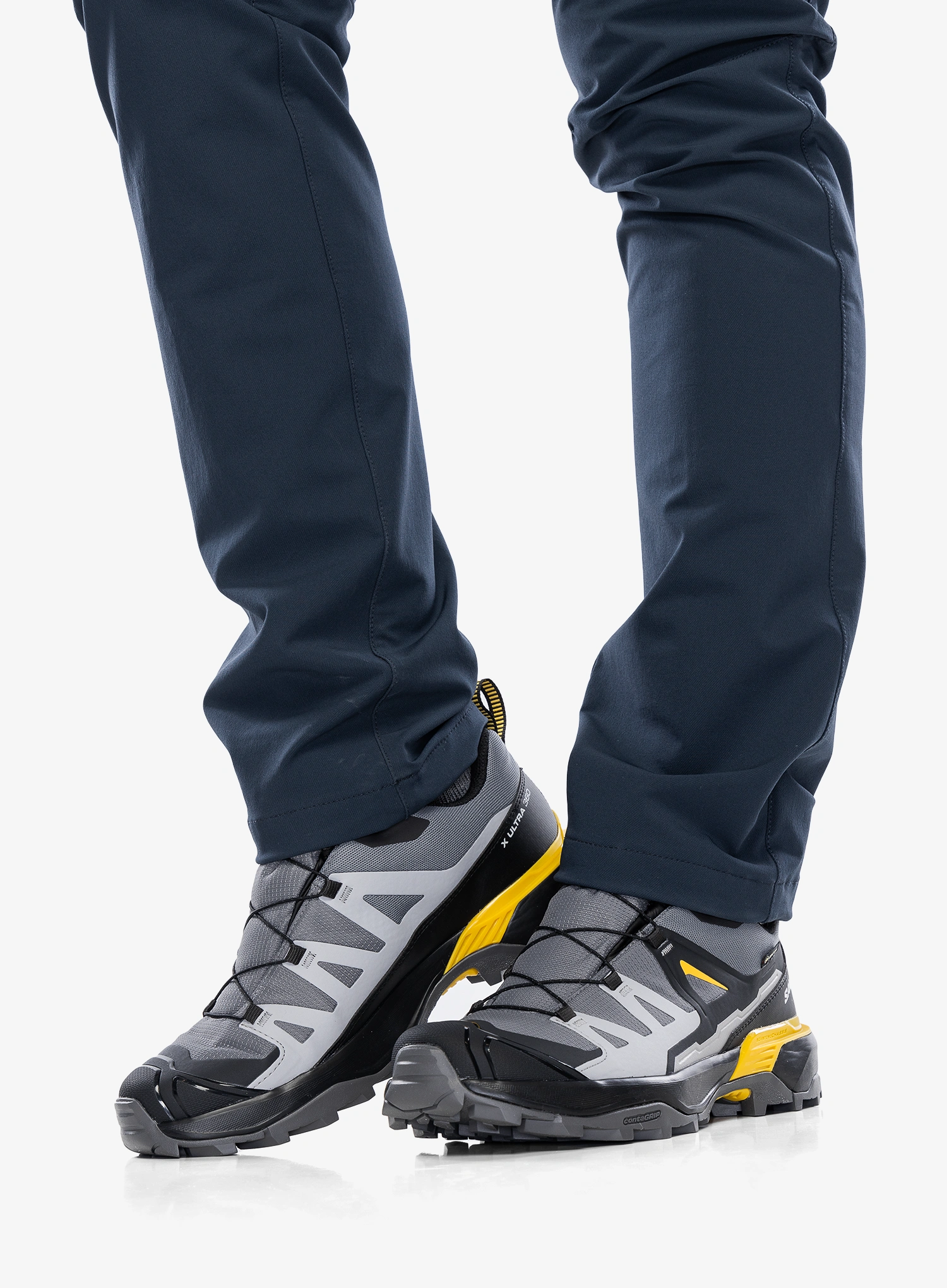 Wanderschuhe Salomon X Ultra 360 GTX - rock/black/spicy