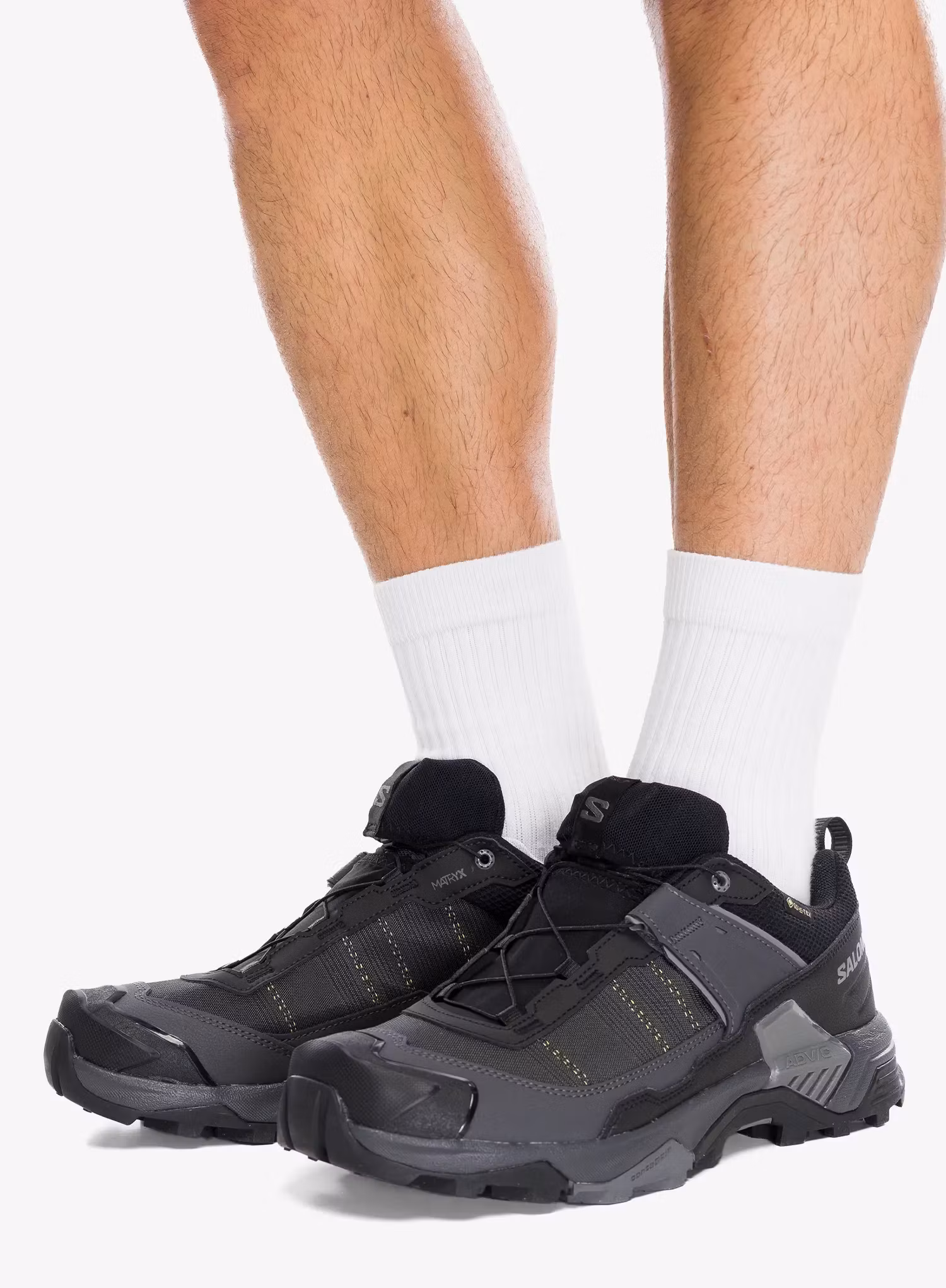 Wanderschuhe Salomon X Ultra 5 GTX  - black/asphalt/castlerock