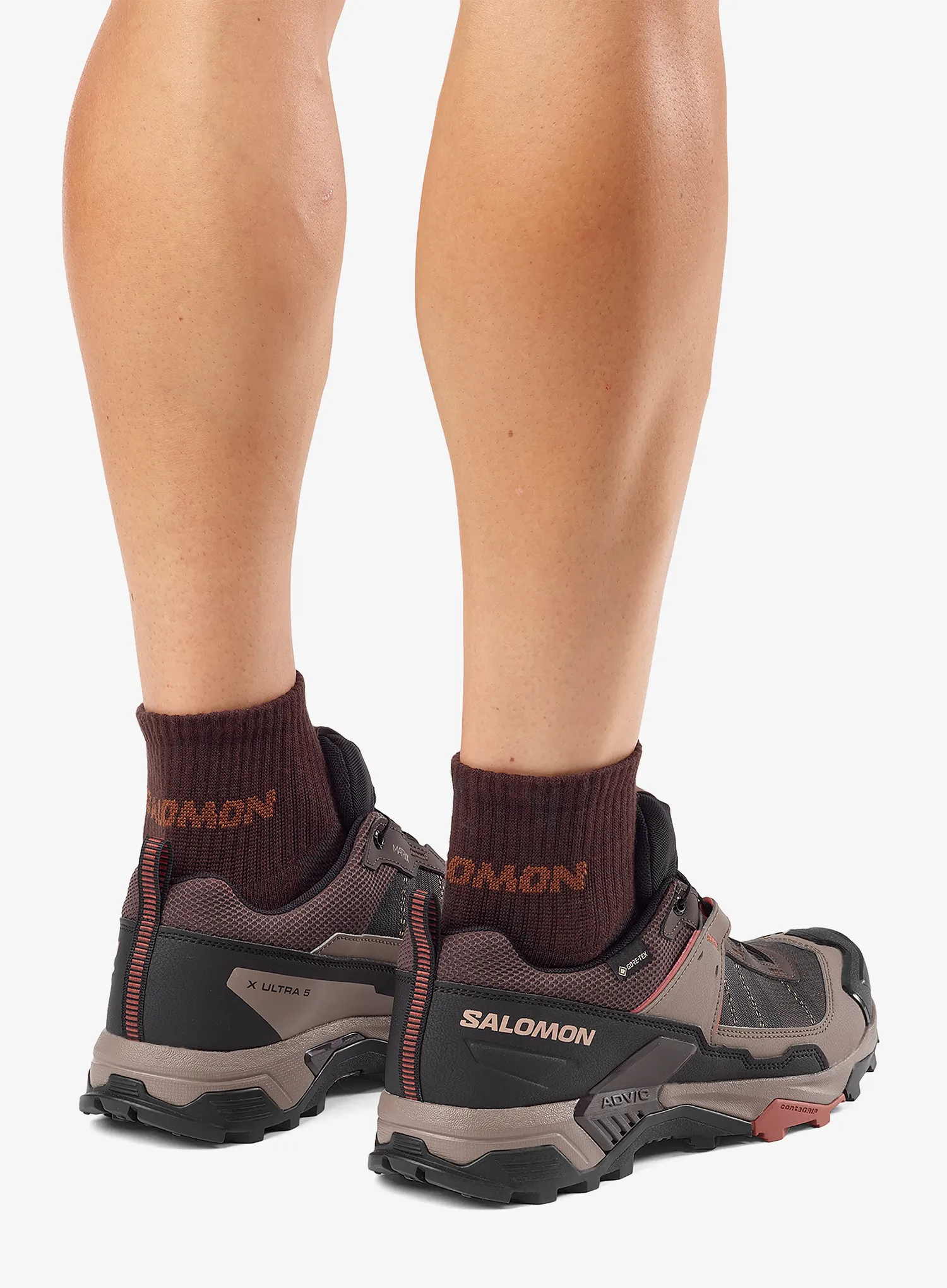 Wanderschuhe Salomon X Ultra 5 GTX - coffee/walnut/arabian