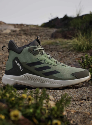 Wanderschuhe adidas TERREX Anylander Mid - tent green/core blk/olive str