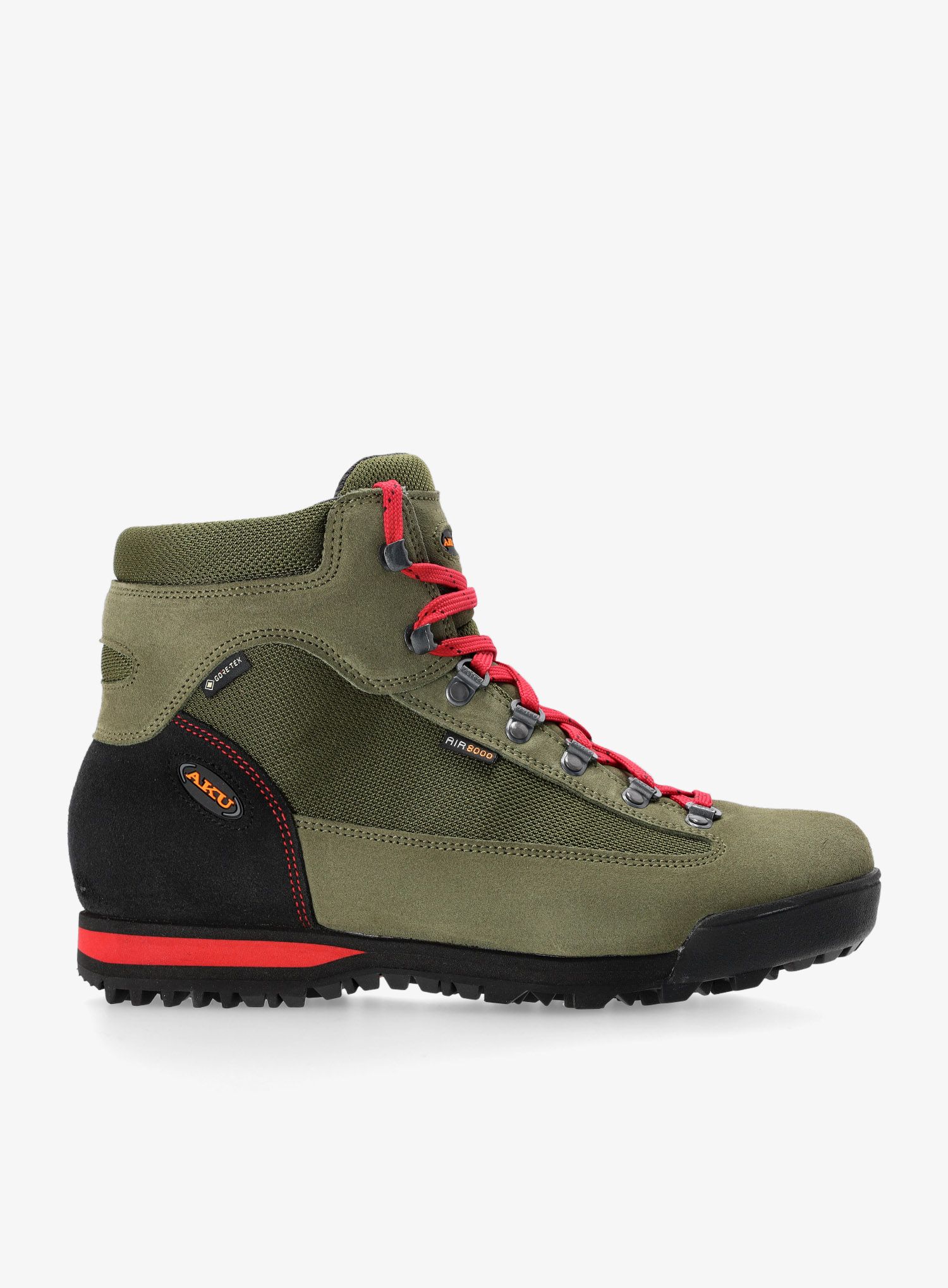 Bergschuhe AKU Slope GTX - military green/red